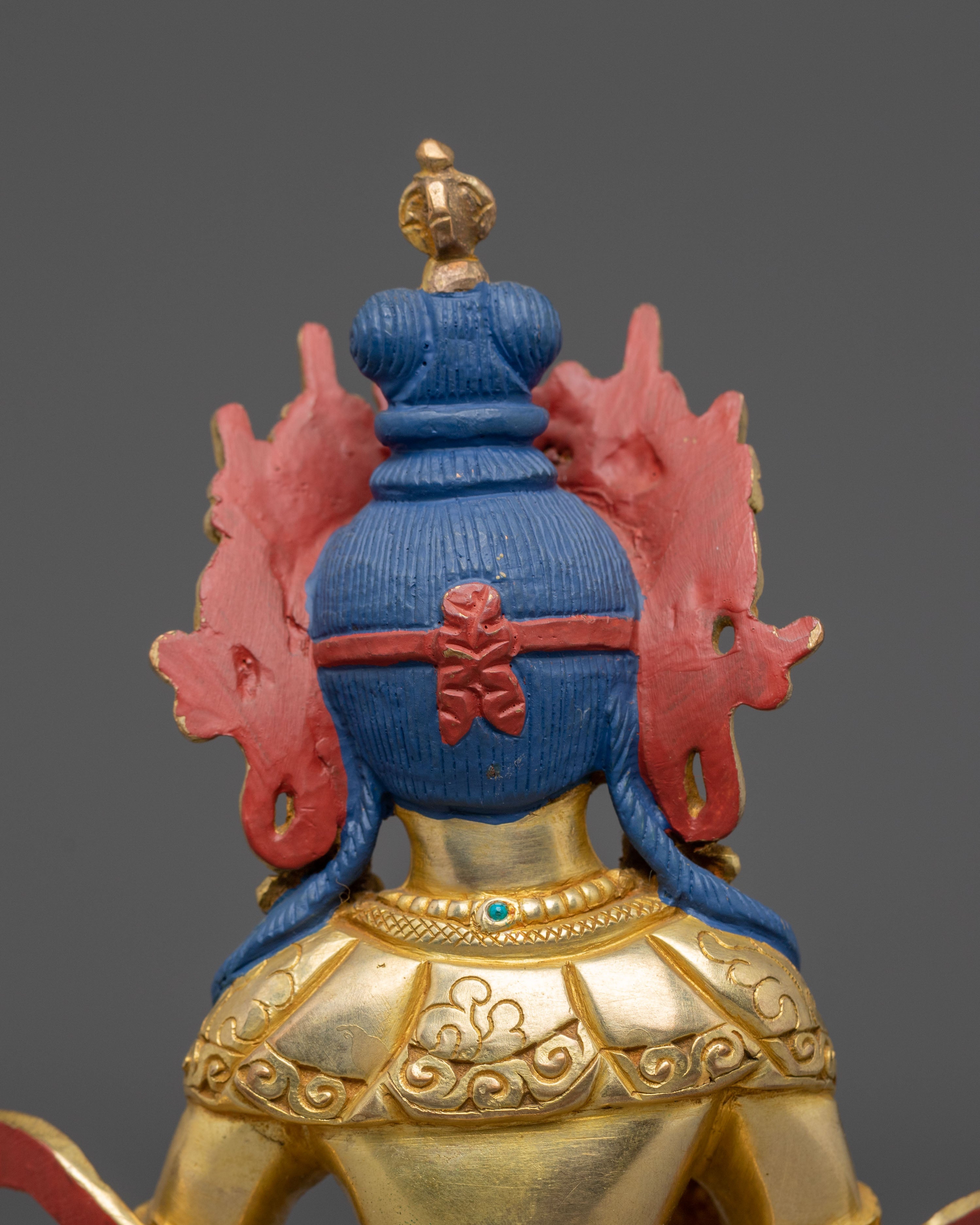 Vajrasattva Icon: Handcrafted Purification Deity