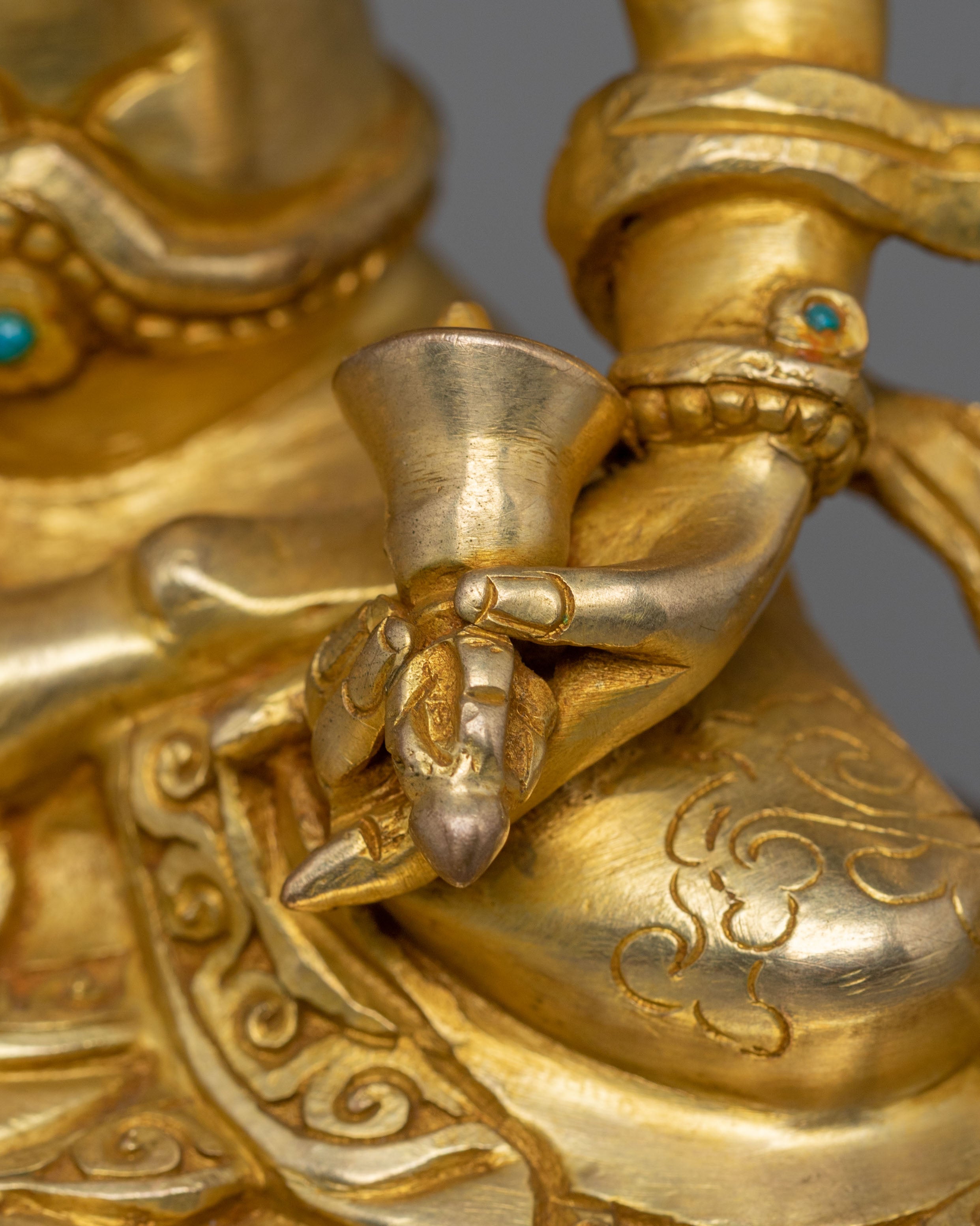 Vajrasattva Icon: Handcrafted Purification Deity