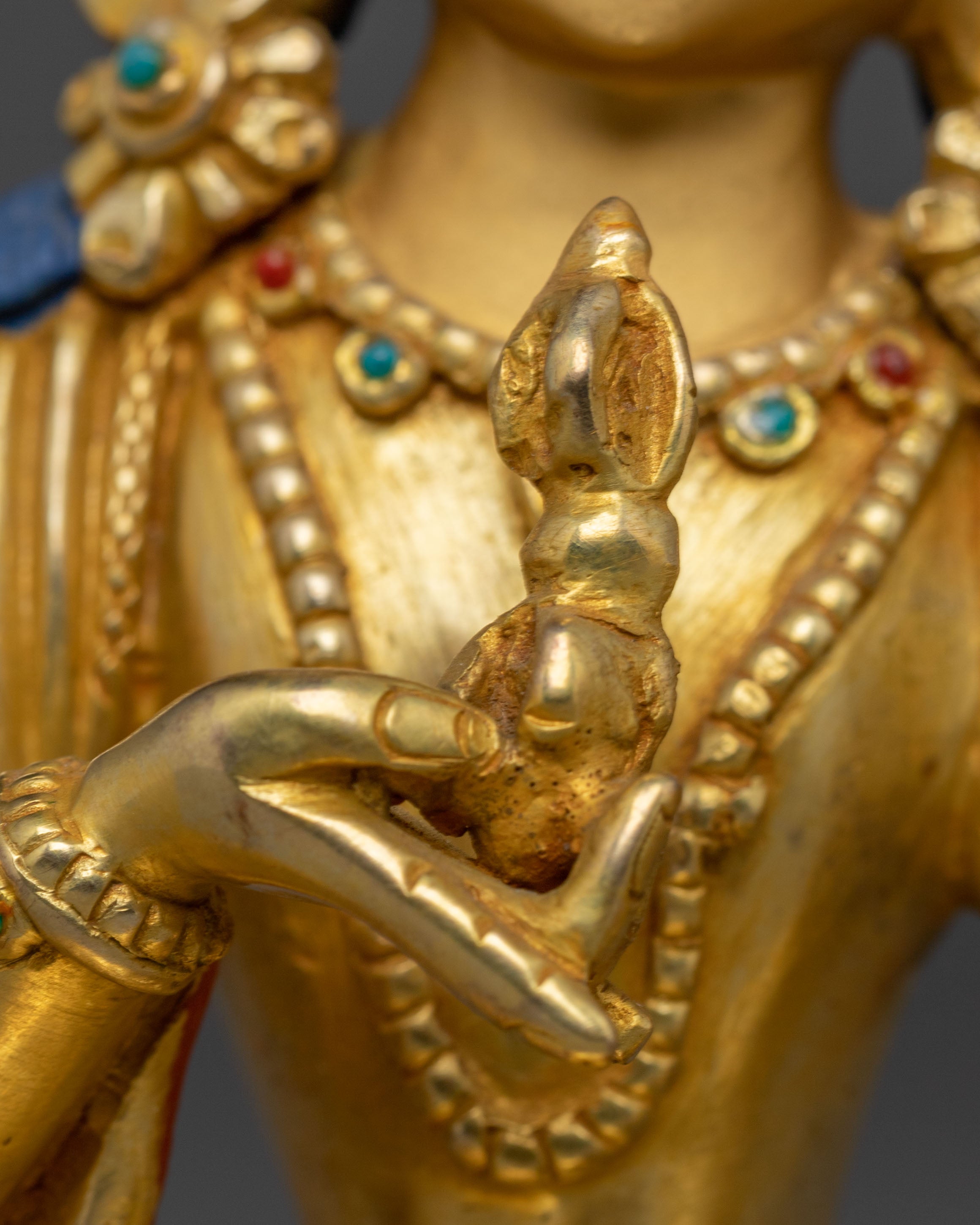Vajrasattva Icon: Handcrafted Purification Deity