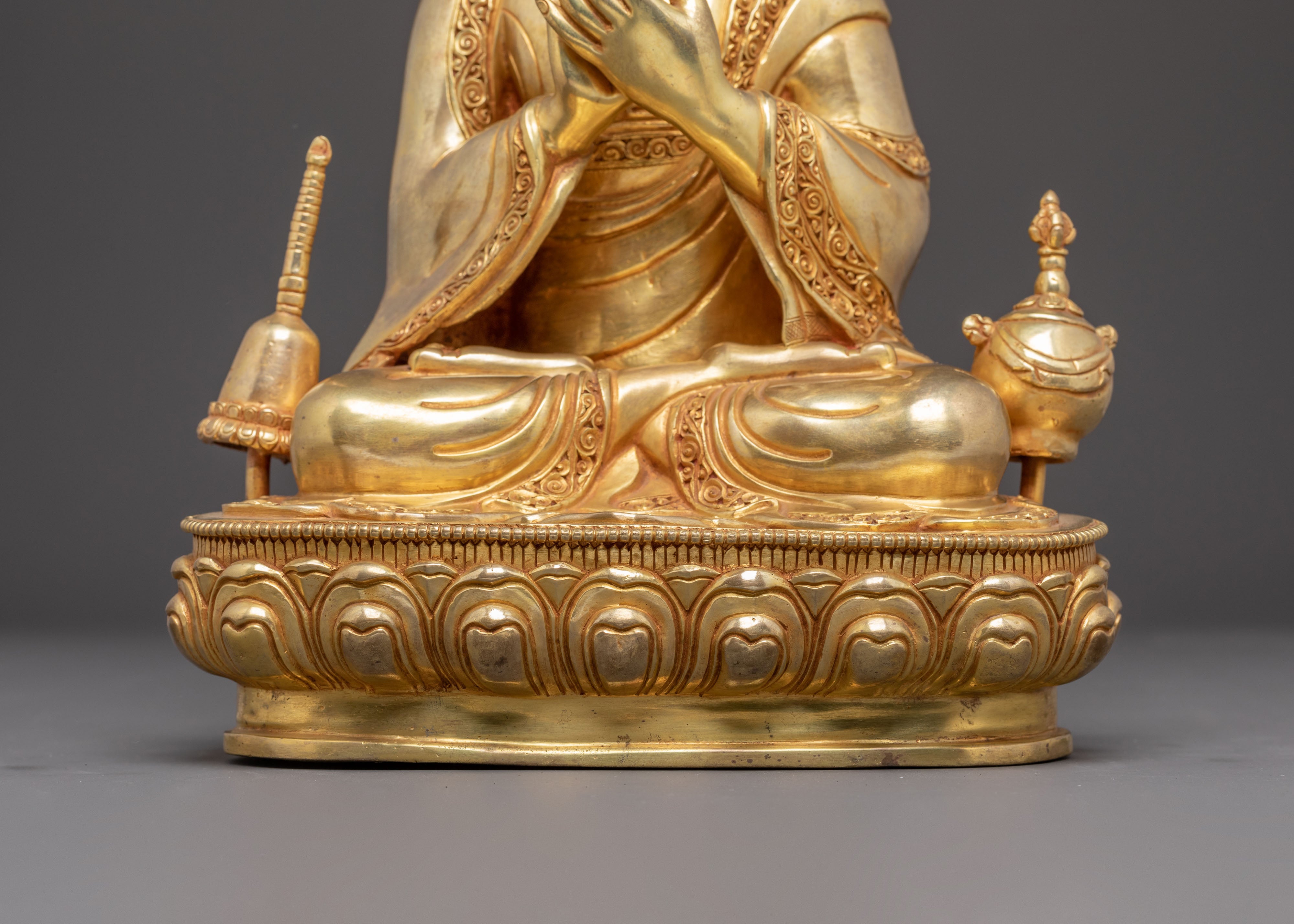 Handmade Buddhist Scholar Atisa Art | Tibetan Religious Leader