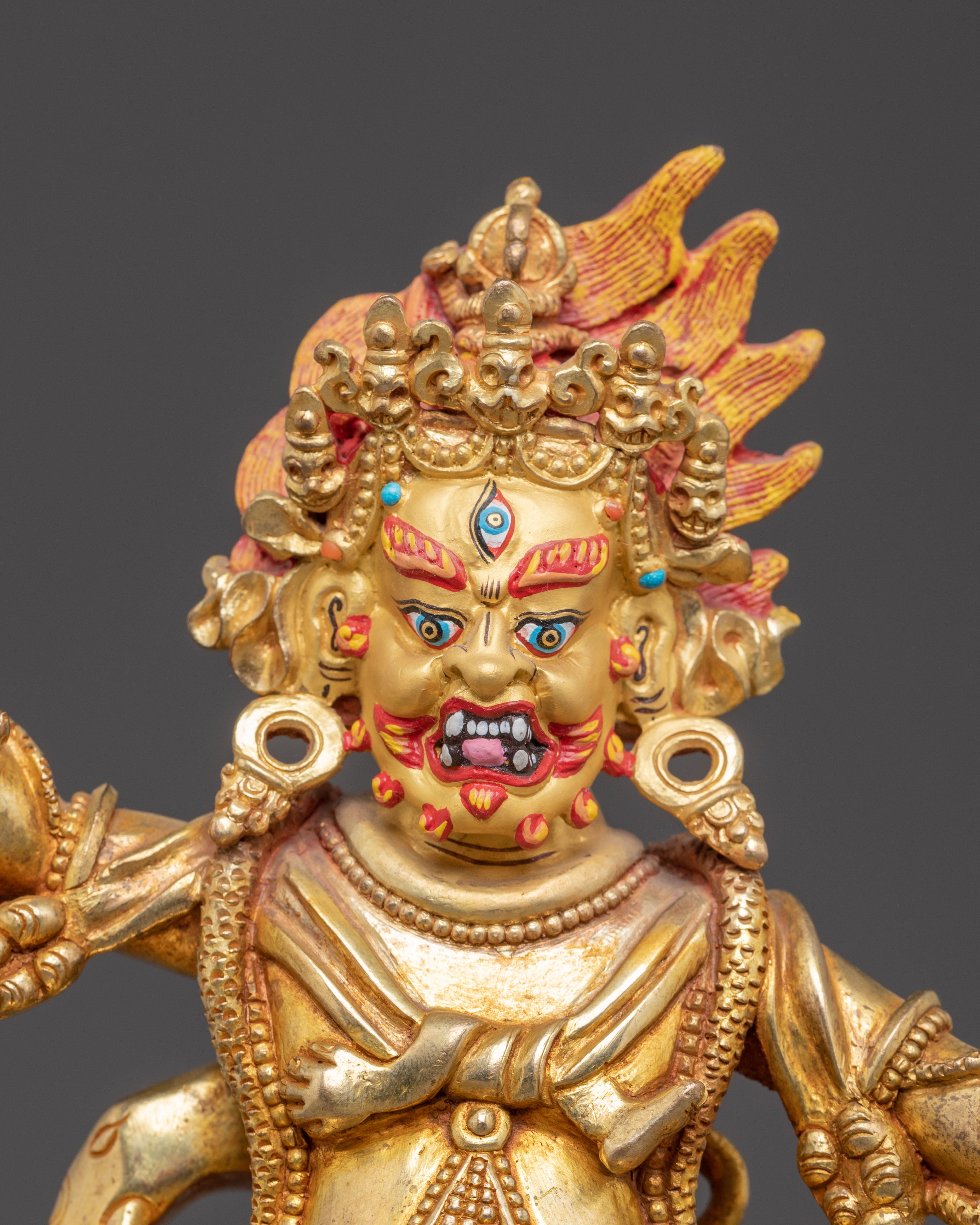 Guru Drakpo Sculpture: Tantric Dharma Protector