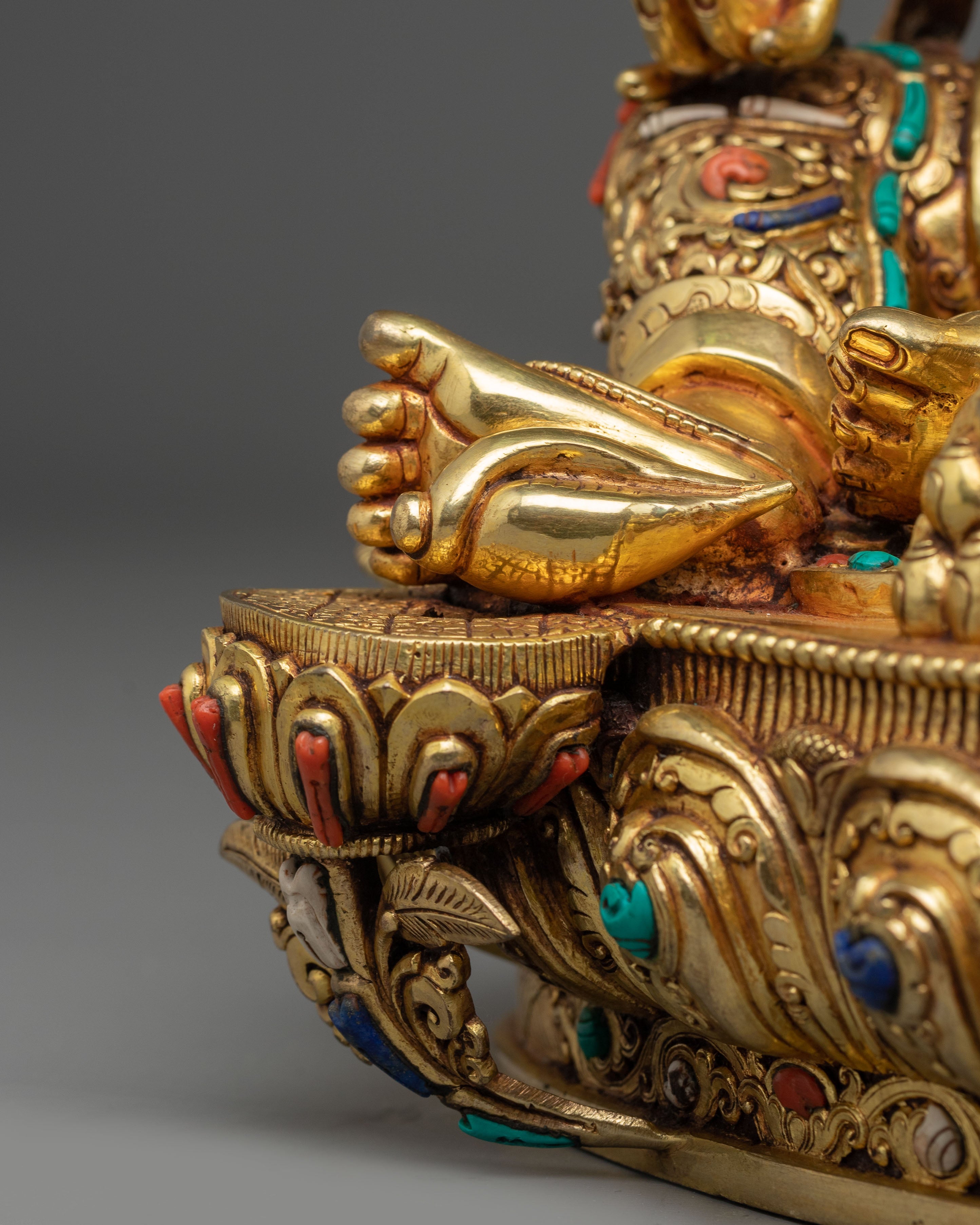 Majestic Wealth Icon Dzambhala Statue | Symbol of Abundance