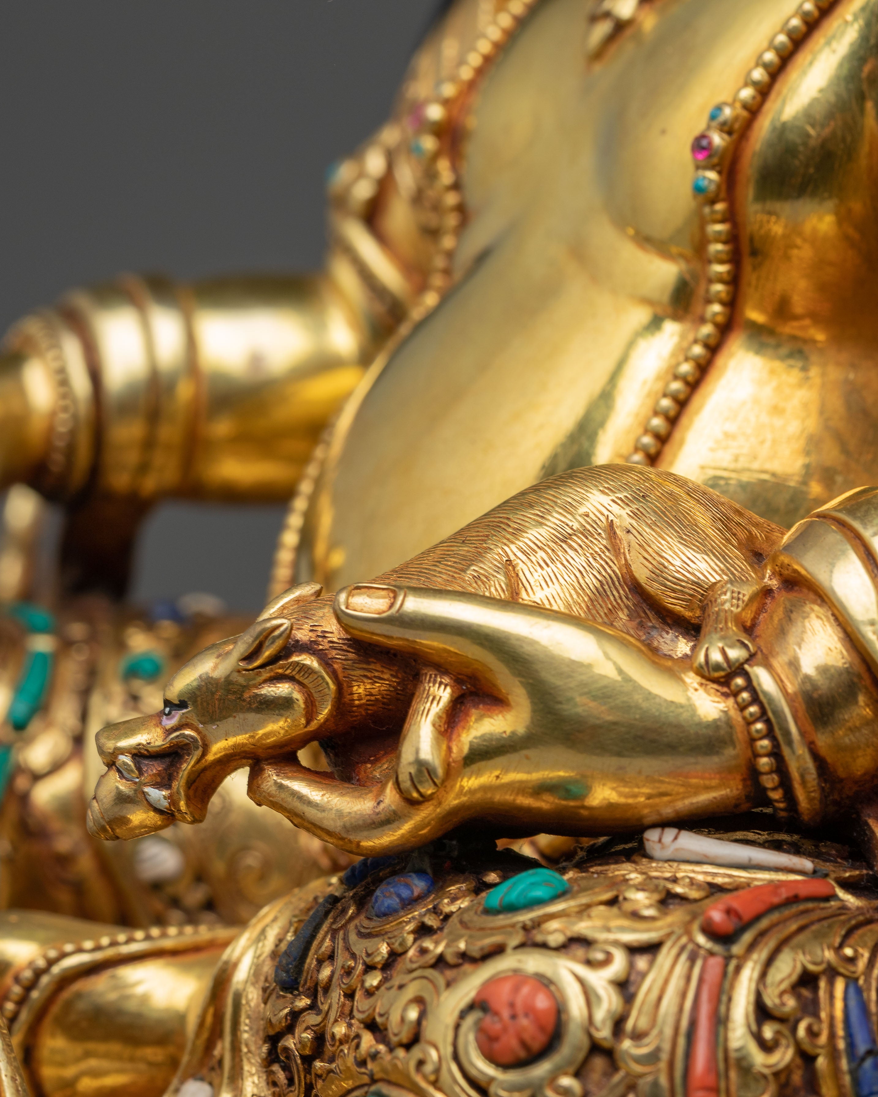 Majestic Wealth Icon Dzambhala Statue | Symbol of Abundance