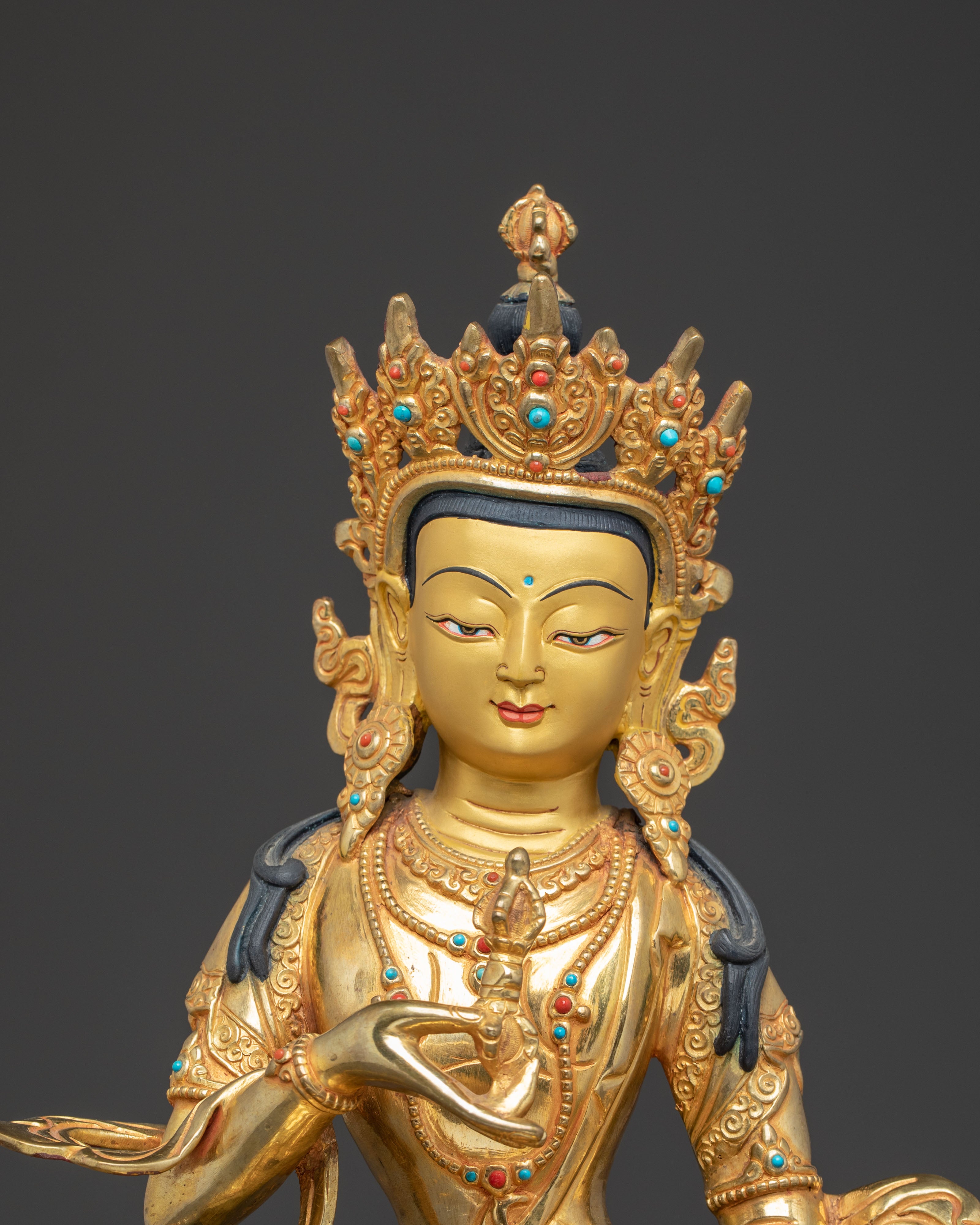Golden Vajrasattva Statue: Symbol of Purification