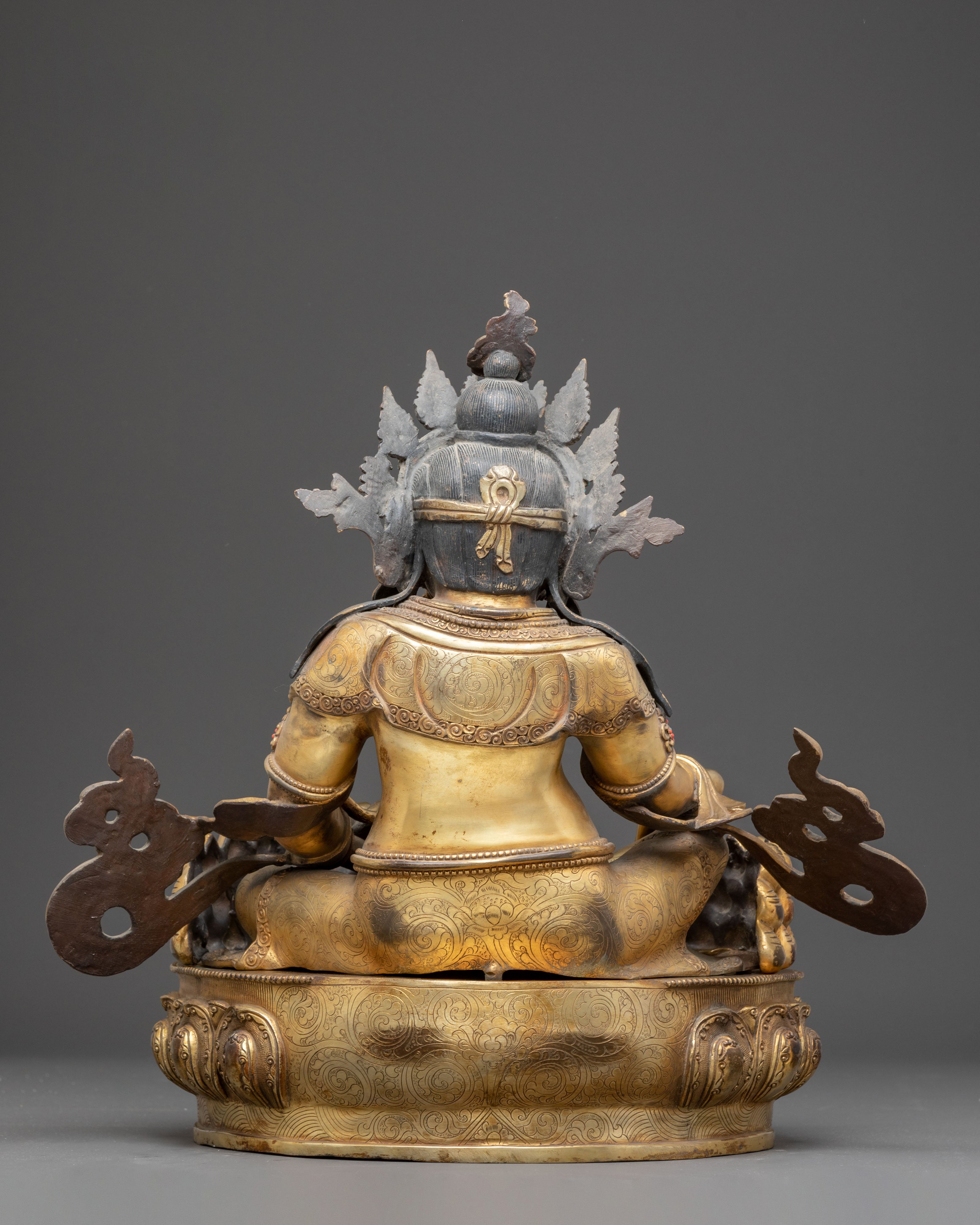 Sculpture of Wealth Icon Dzambhala: Symbol of Abundance