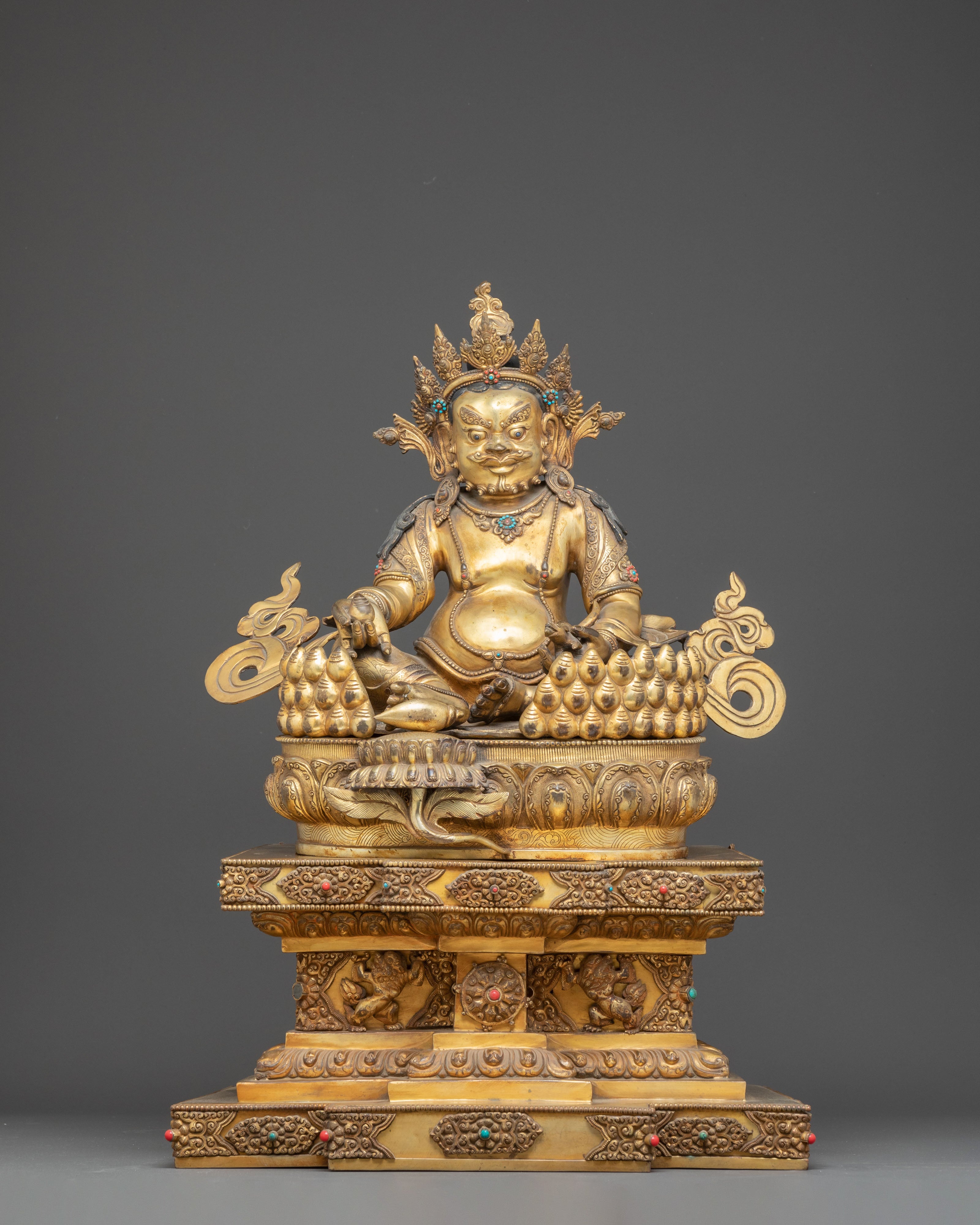 Large Statue of Dzambhala | Symbol of Prosperity and Abundance