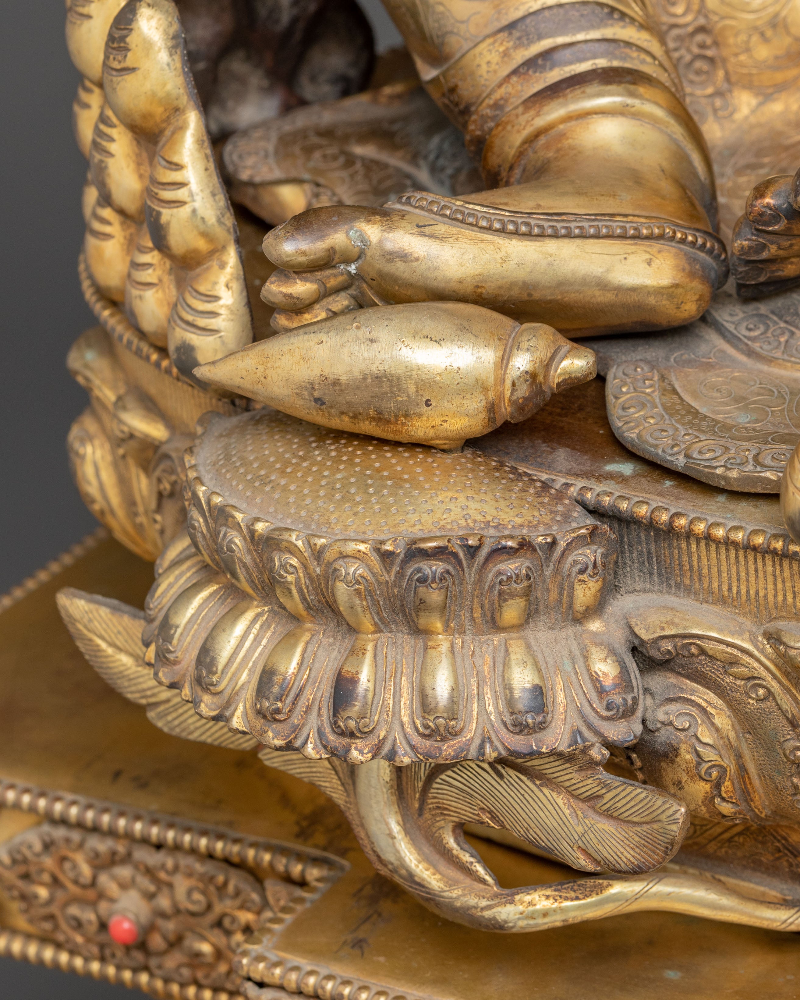 Sculpture of Wealth Icon Dzambhala: Symbol of Abundance