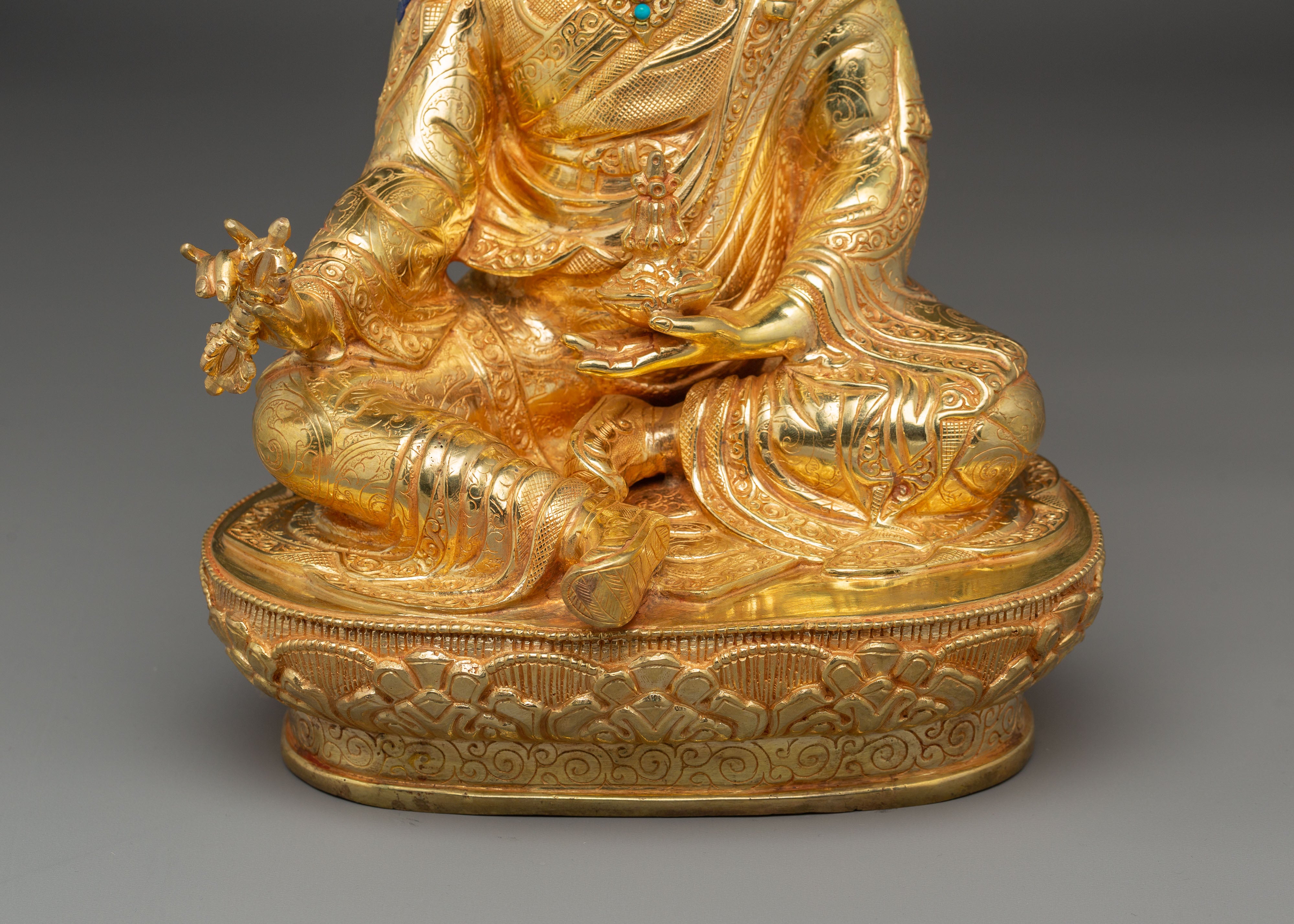 Copper Statue of Vajra Master Padmasambhava