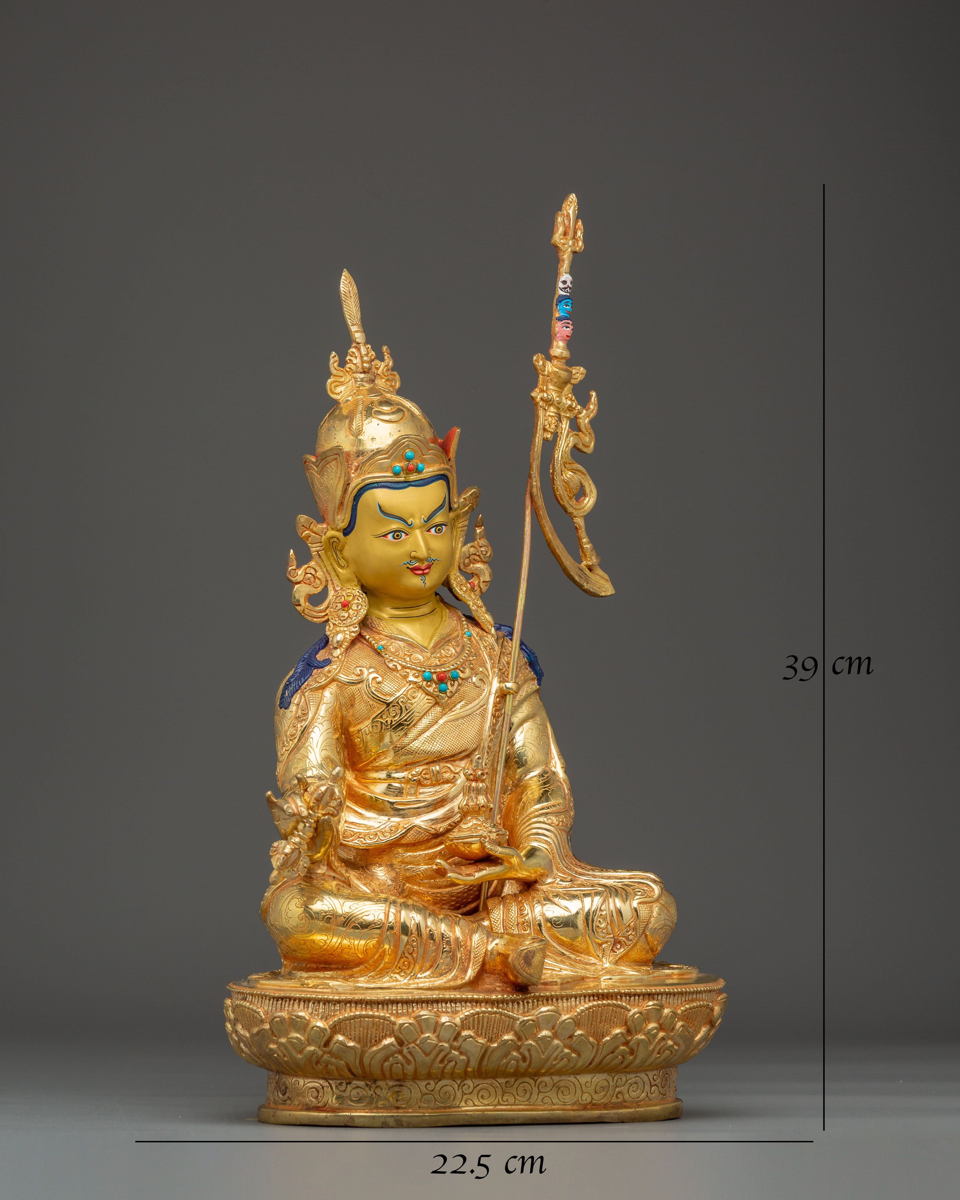 Copper Statue of Vajra Master Padmasambhava