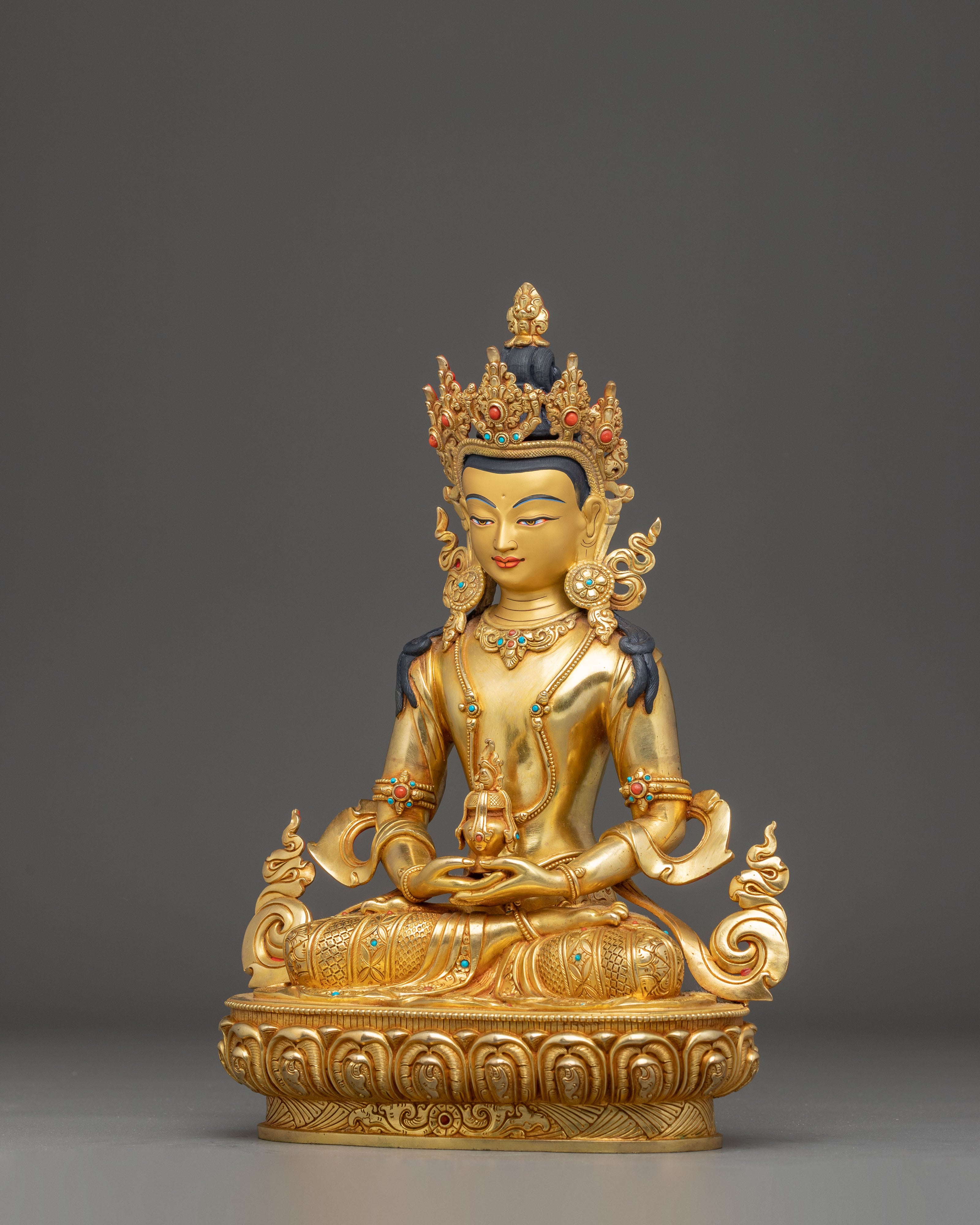 Statue of Longevity Buddha Amitayus | Buddha of Infinite Light