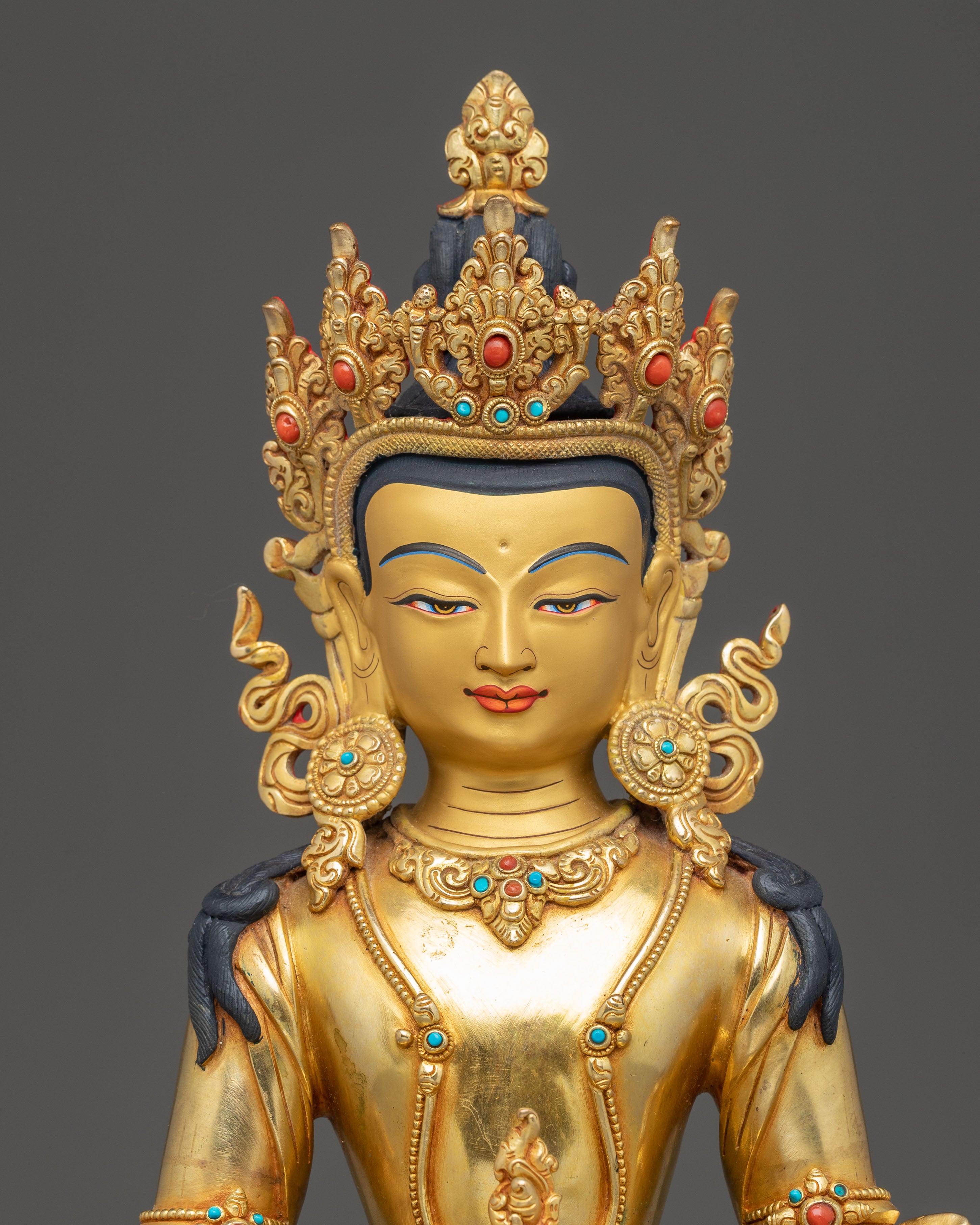Statue of Longevity Buddha Amitayus | Buddha of Infinite Light