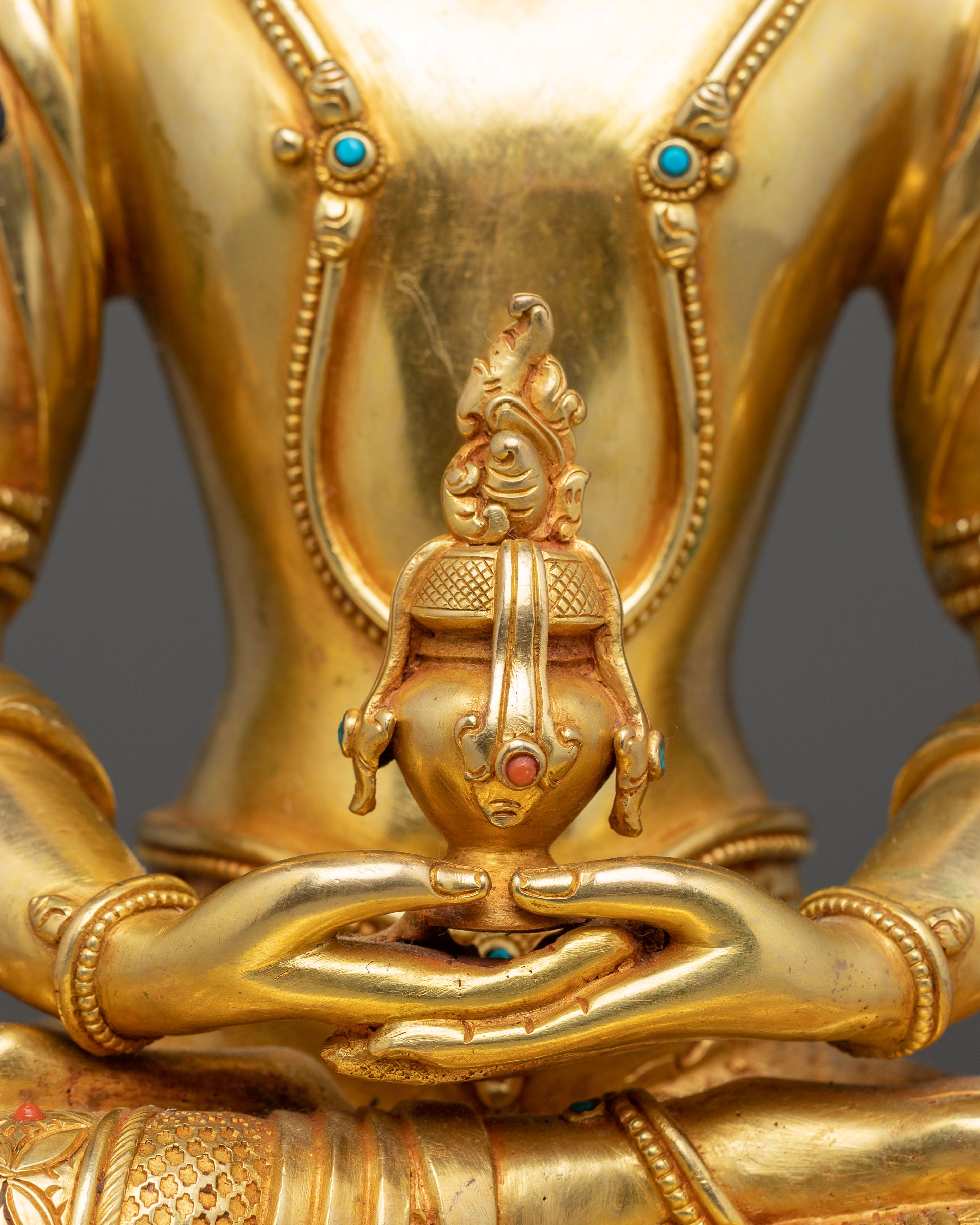Statue of Longevity Buddha Amitayus | Buddha of Infinite Light