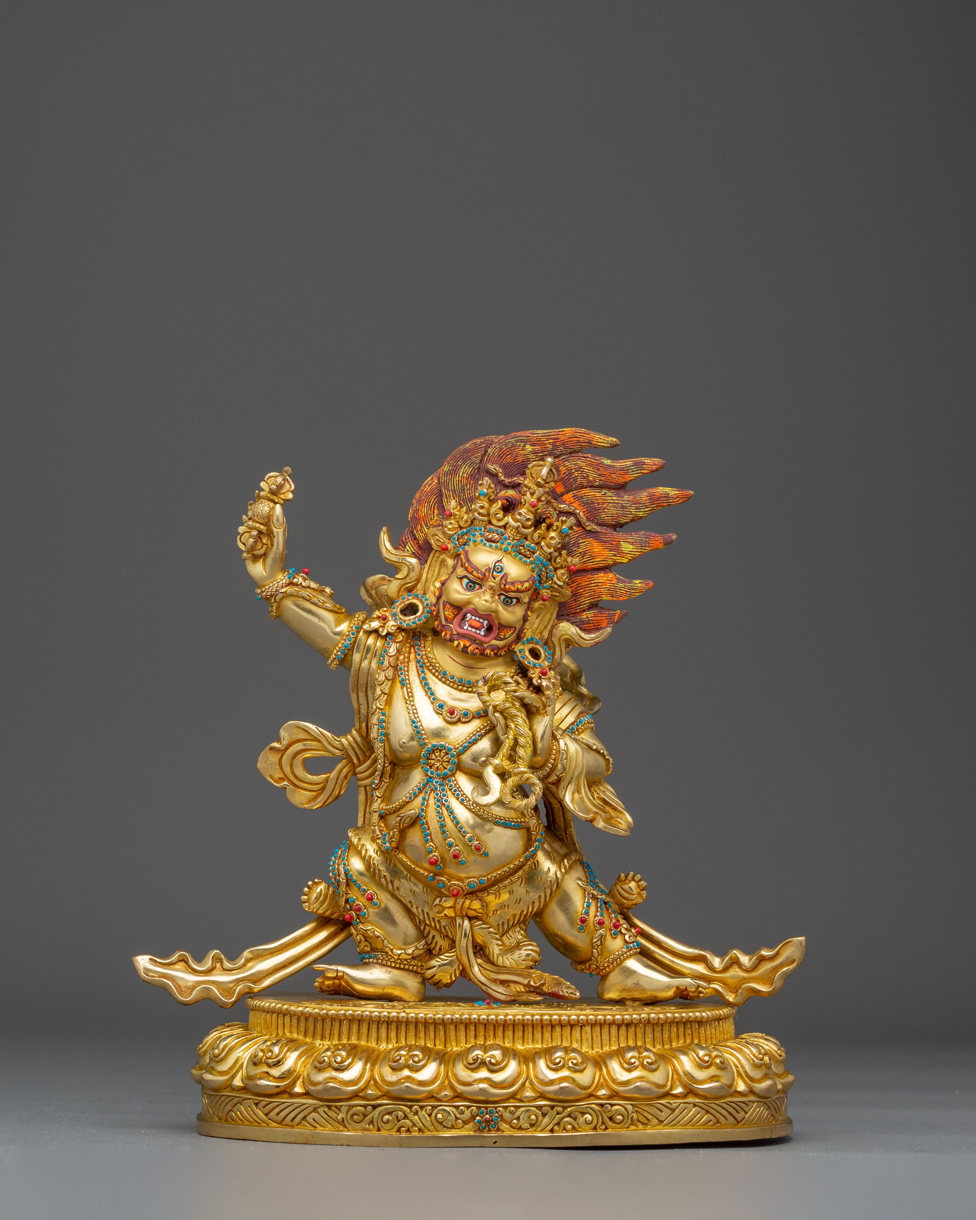Vajrapani Statue: The Wrathful Bodhisattva