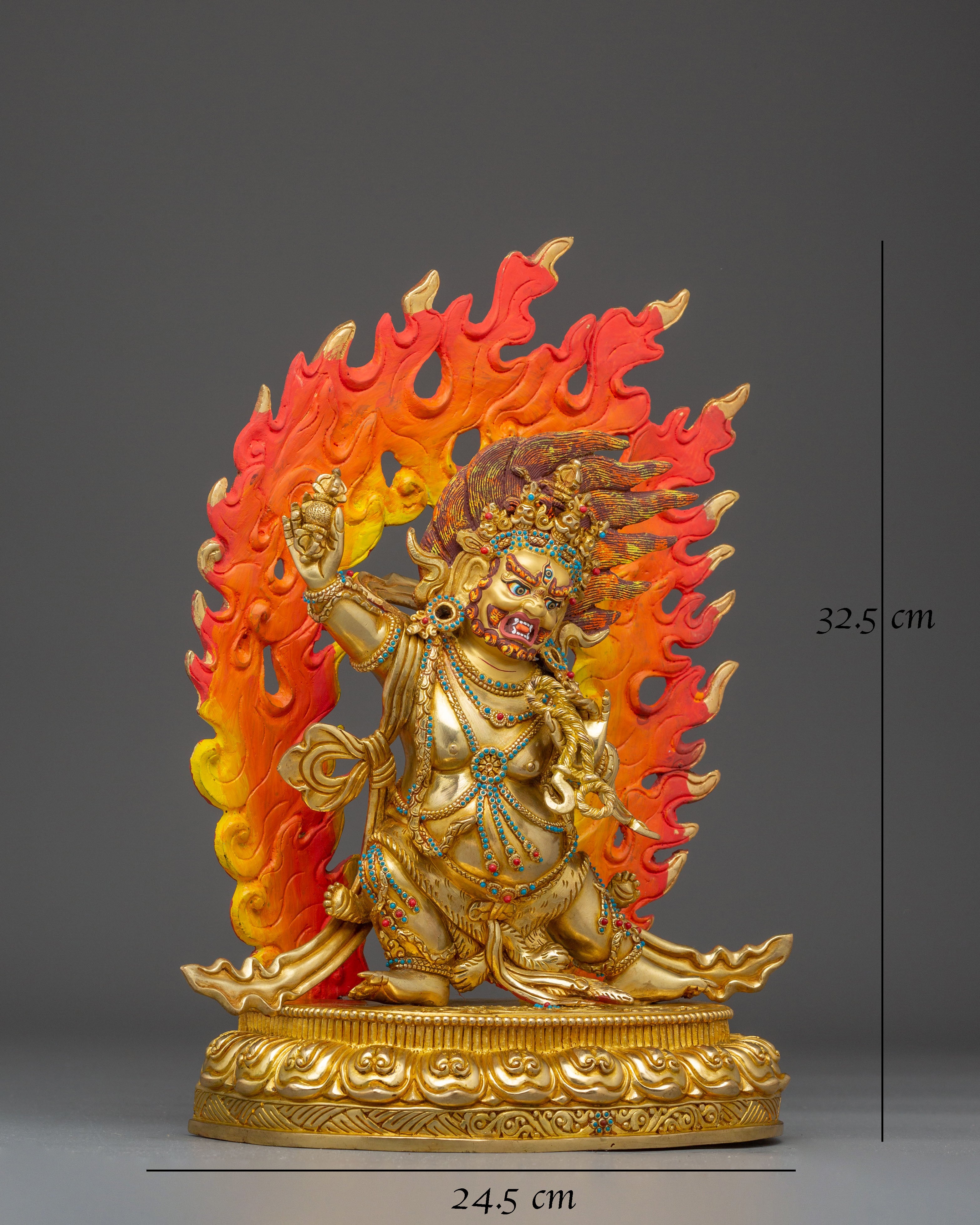 Vajrapani Statue: The Wrathful Bodhisattva