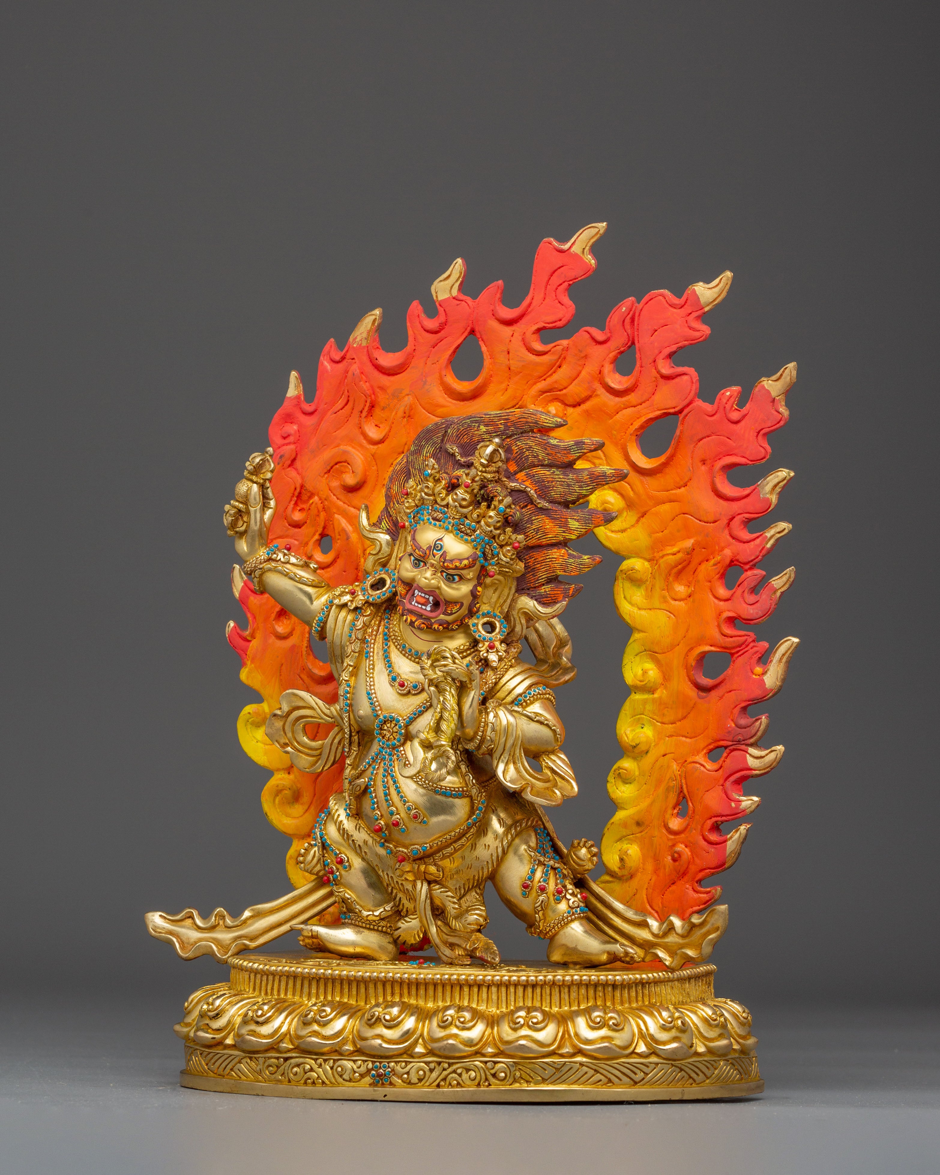 Vajrapani Statue: The Wrathful Bodhisattva