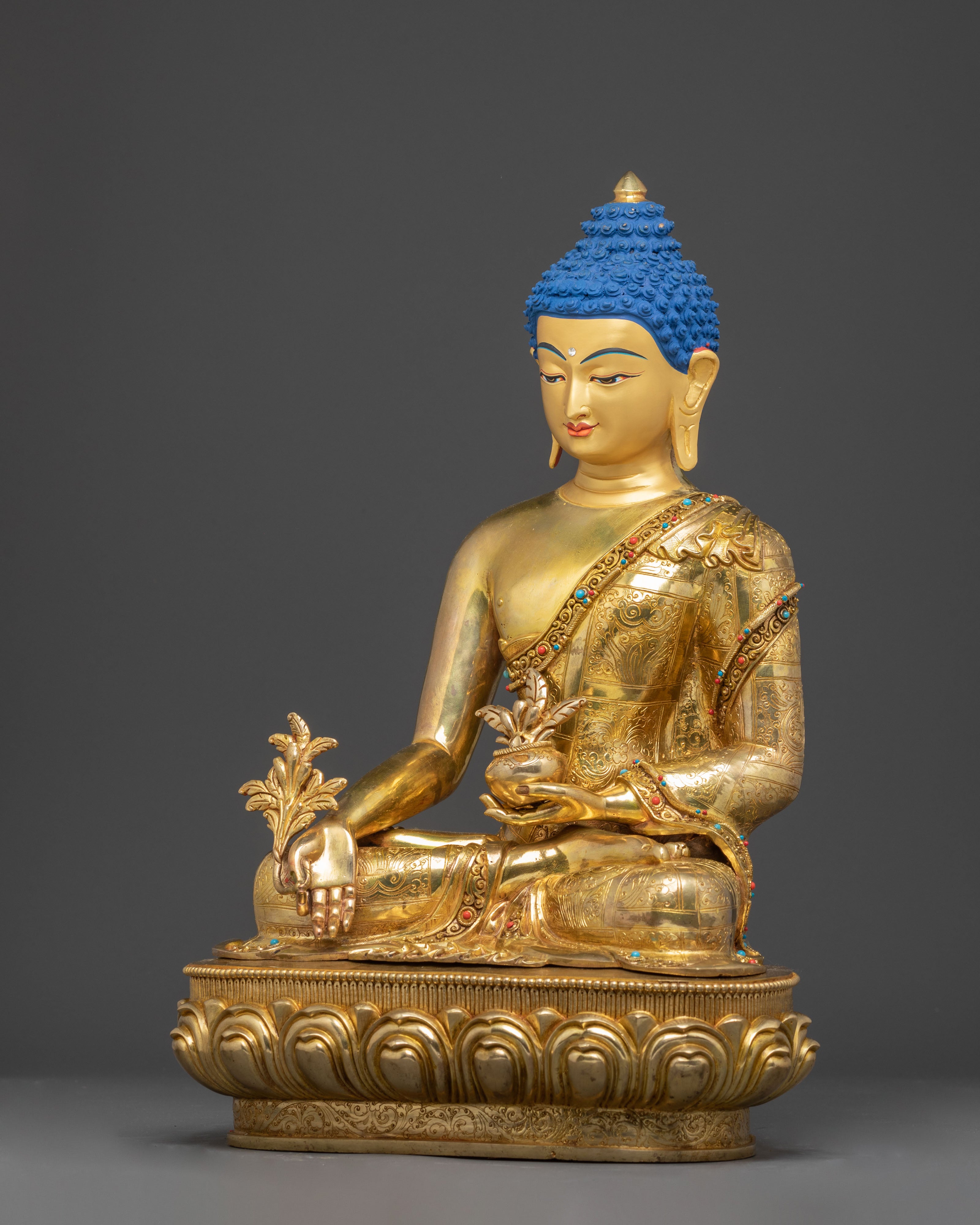 Medicine Buddha Statue: The Spiritual Healer | Bhaisajyaguru Sculpture