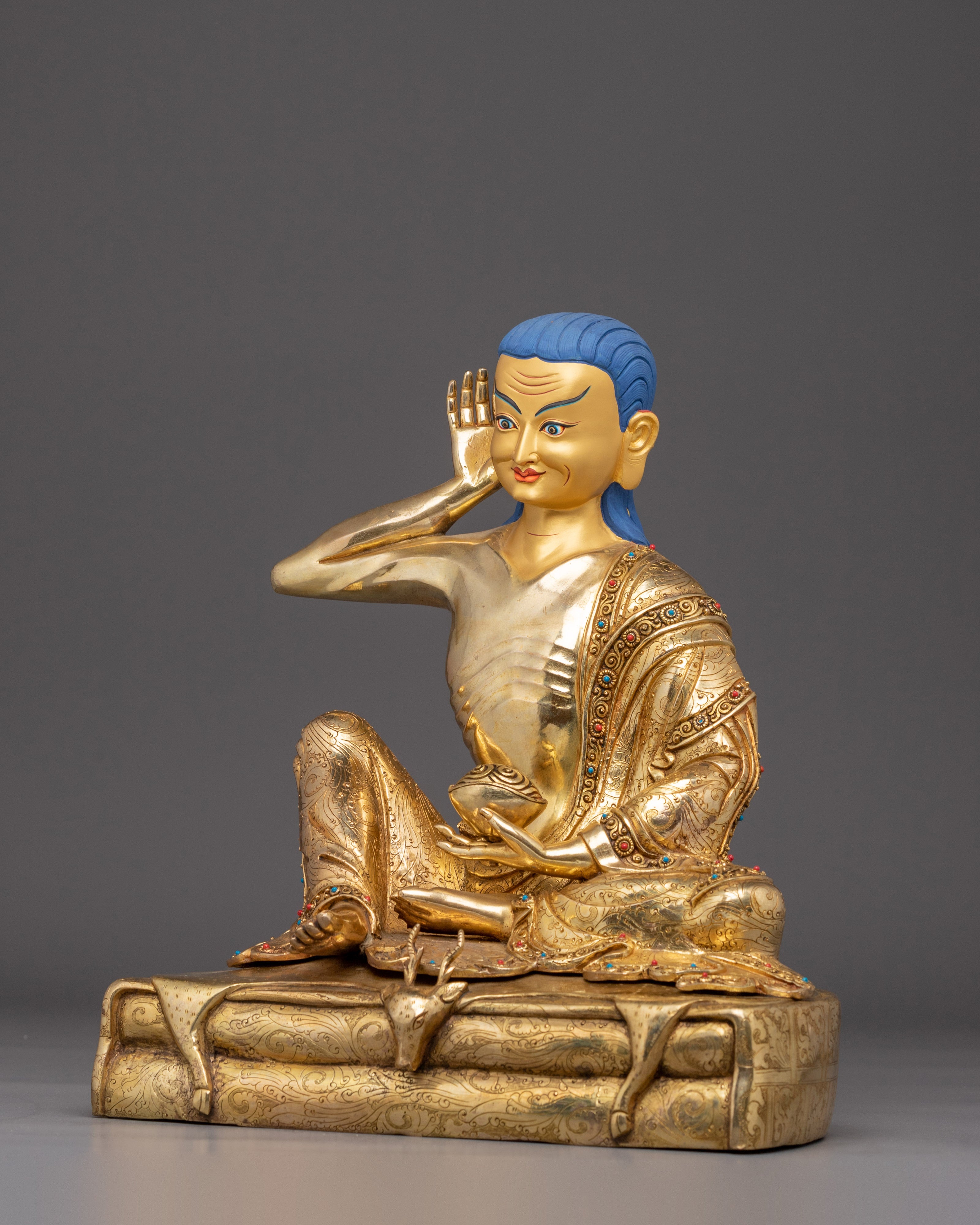 Statue of Buddhist Master Milarepa | Yogi of Tibet