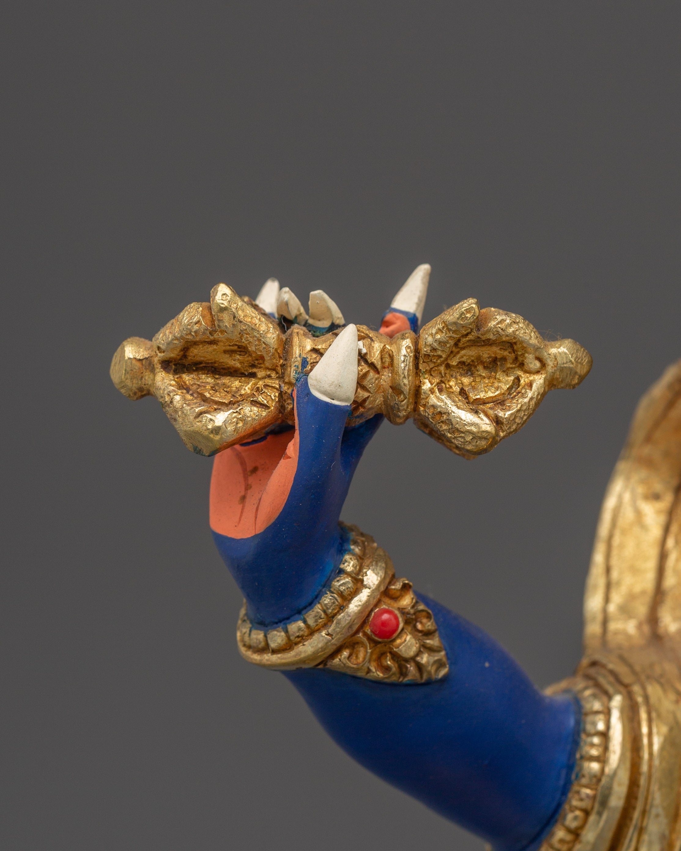 Handmade Vajrapani Statue: The Protector of Buddha