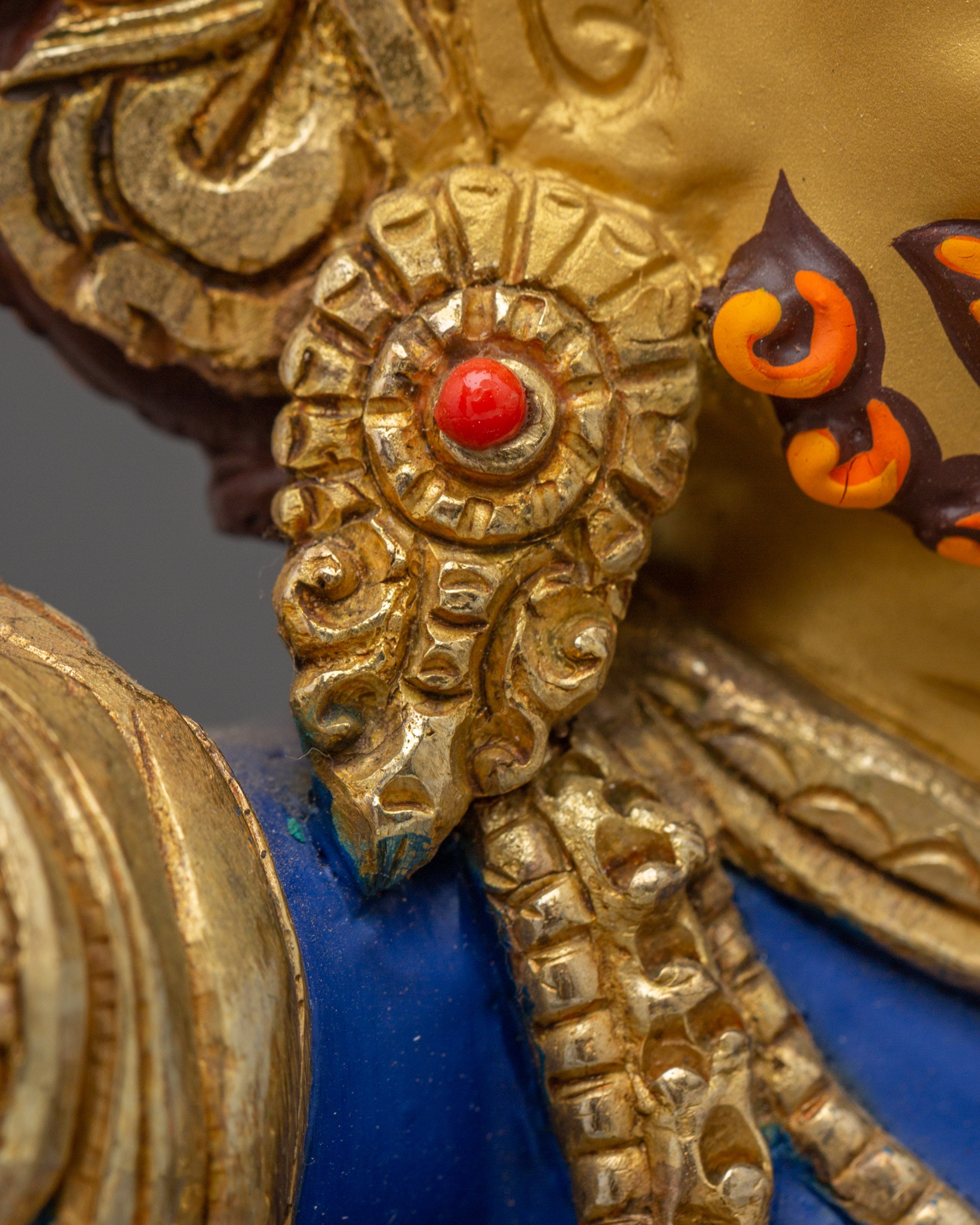 Handmade Vajrapani Statue: The Protector of Buddha