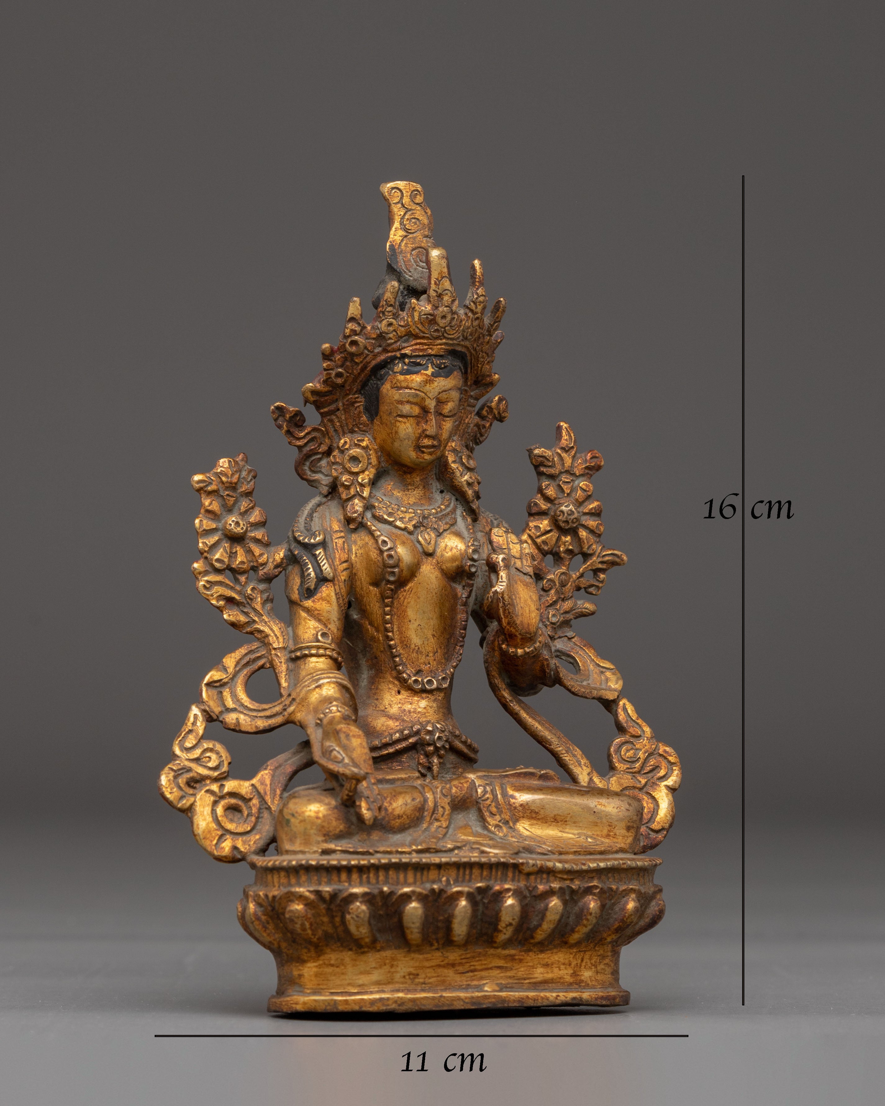 Healing Goddess Mother White Tara Statue | Longevity Symbol