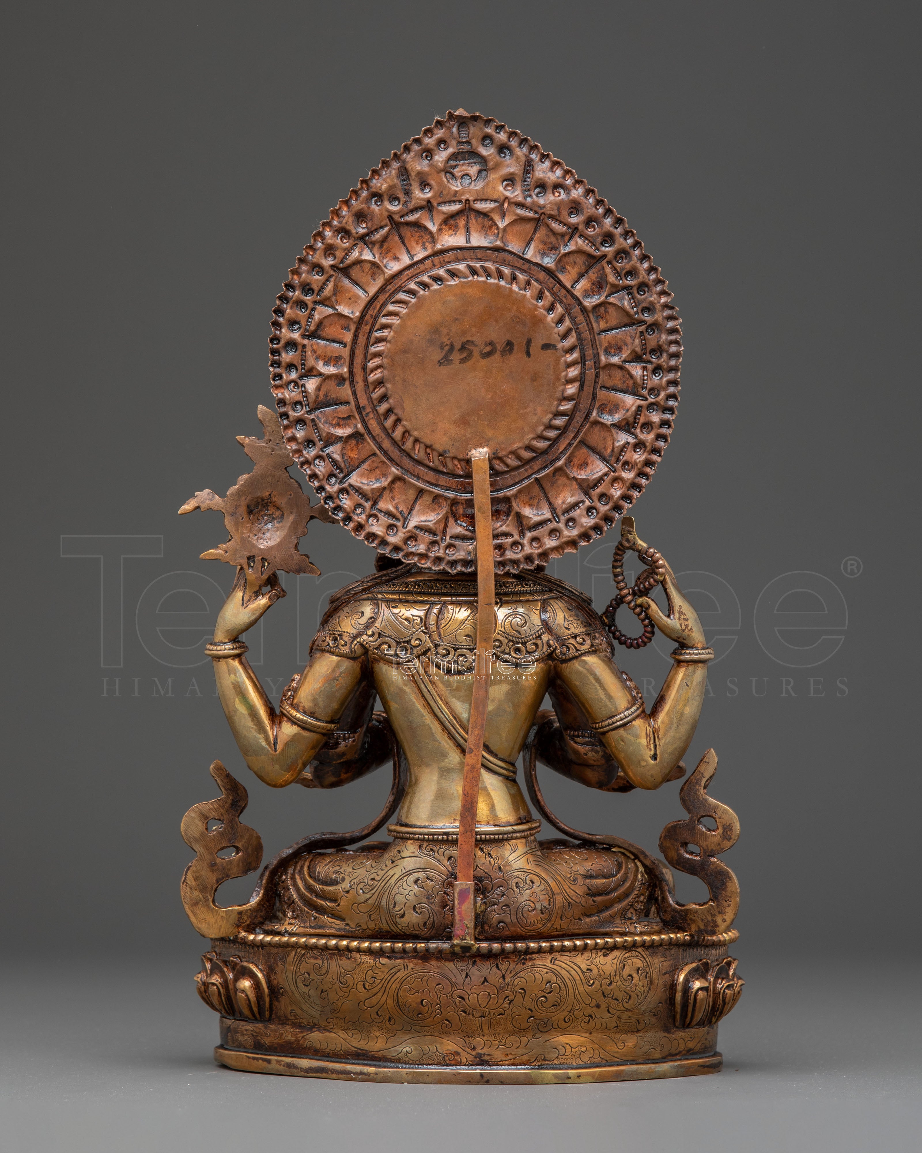 Tranquil Statue of Chenrezig | Bodhisattva of Compassion