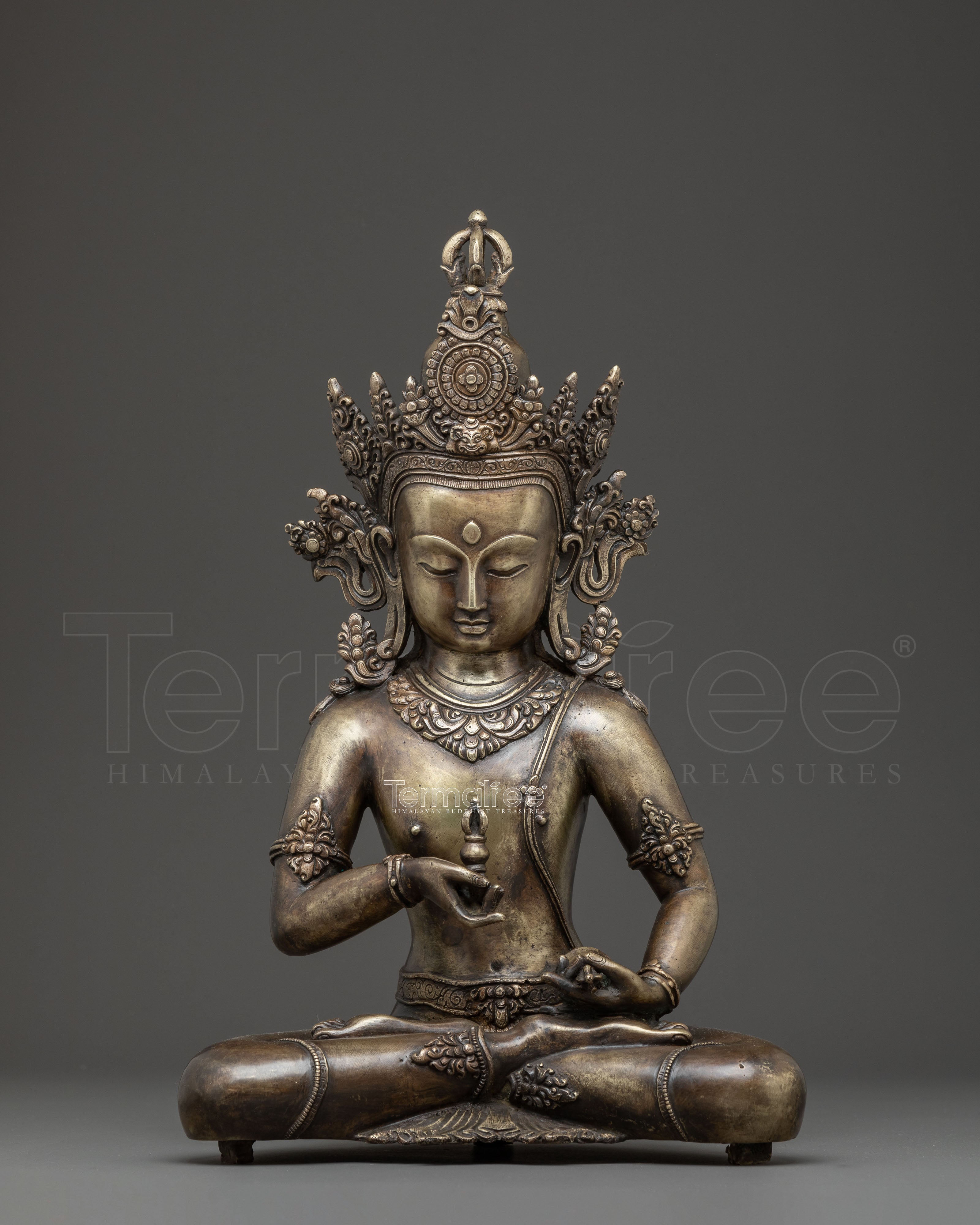 Handcrafted Vajrasattva Statue for Meditation