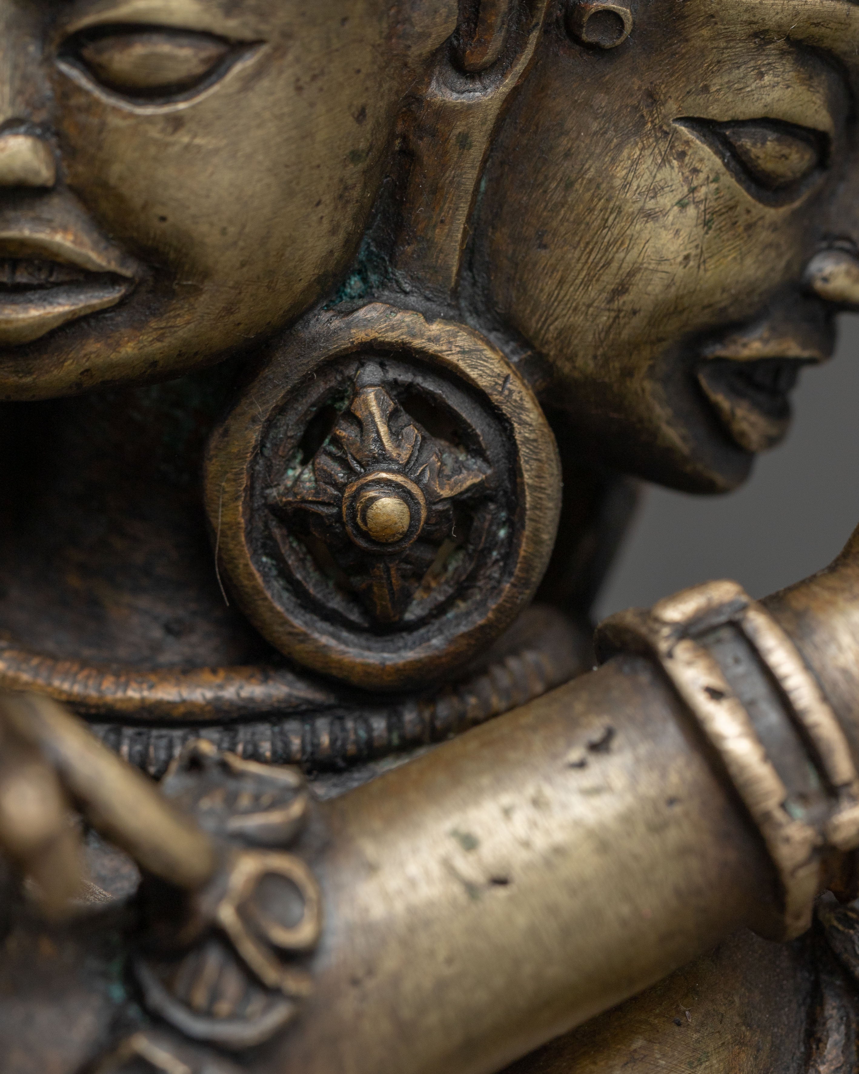 Handcrafted Buddhist Tantric Deity Chakrasambhara