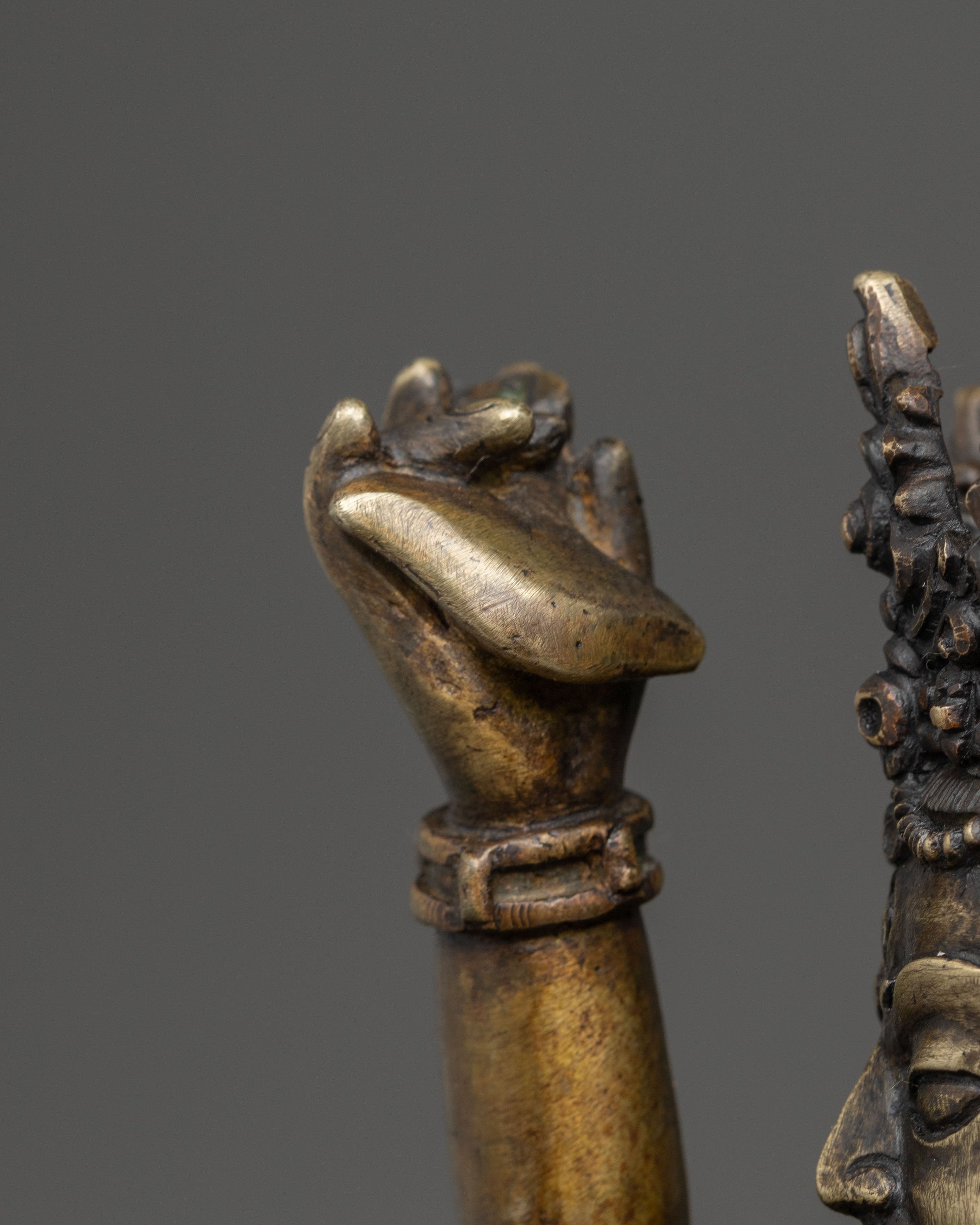 Handcrafted Buddhist Tantric Deity Chakrasambhara