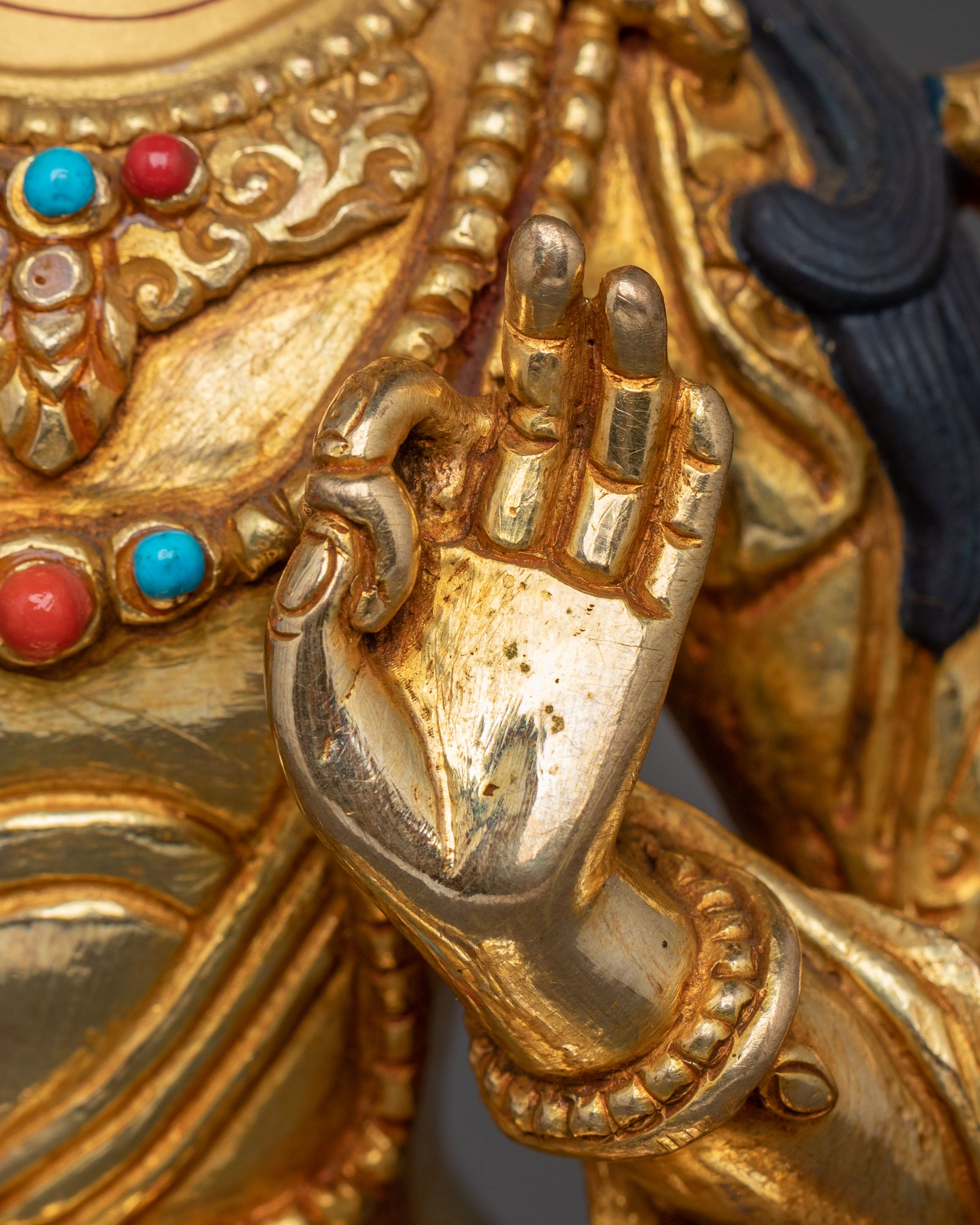 Statue of Wisdom Symbol Manjushri | Sculpture for Wisdom & Meditation
