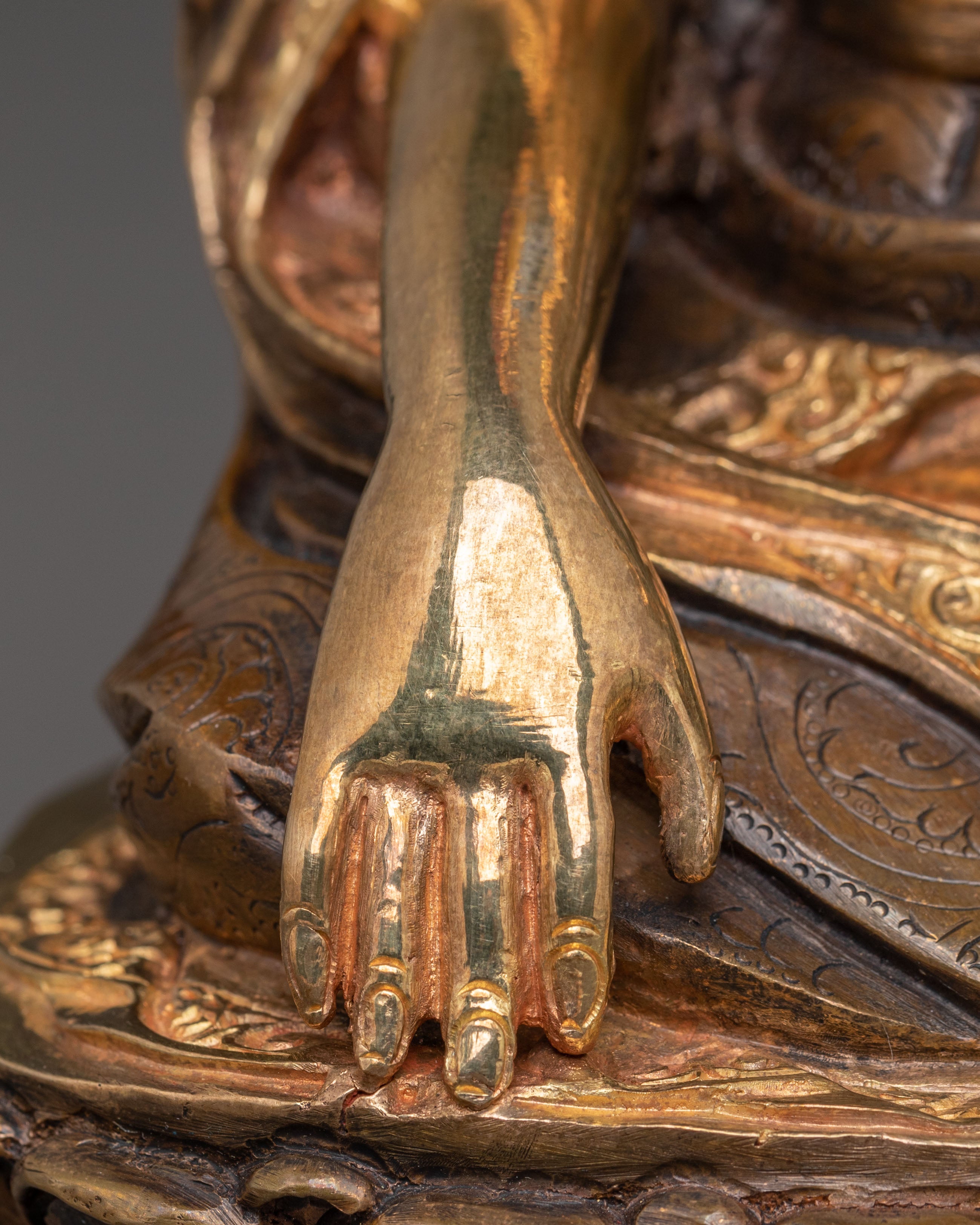 Handmade Statue of Guru Shapdum | Buddhist Master Sculpture