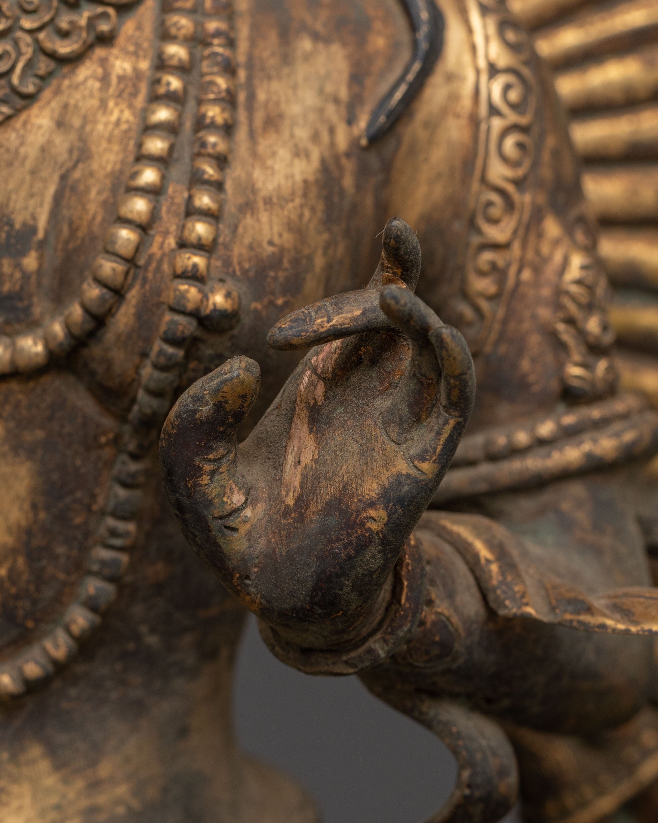 Handmade Statue Of 1000 Armed Chenrezig | Spiritual Decor