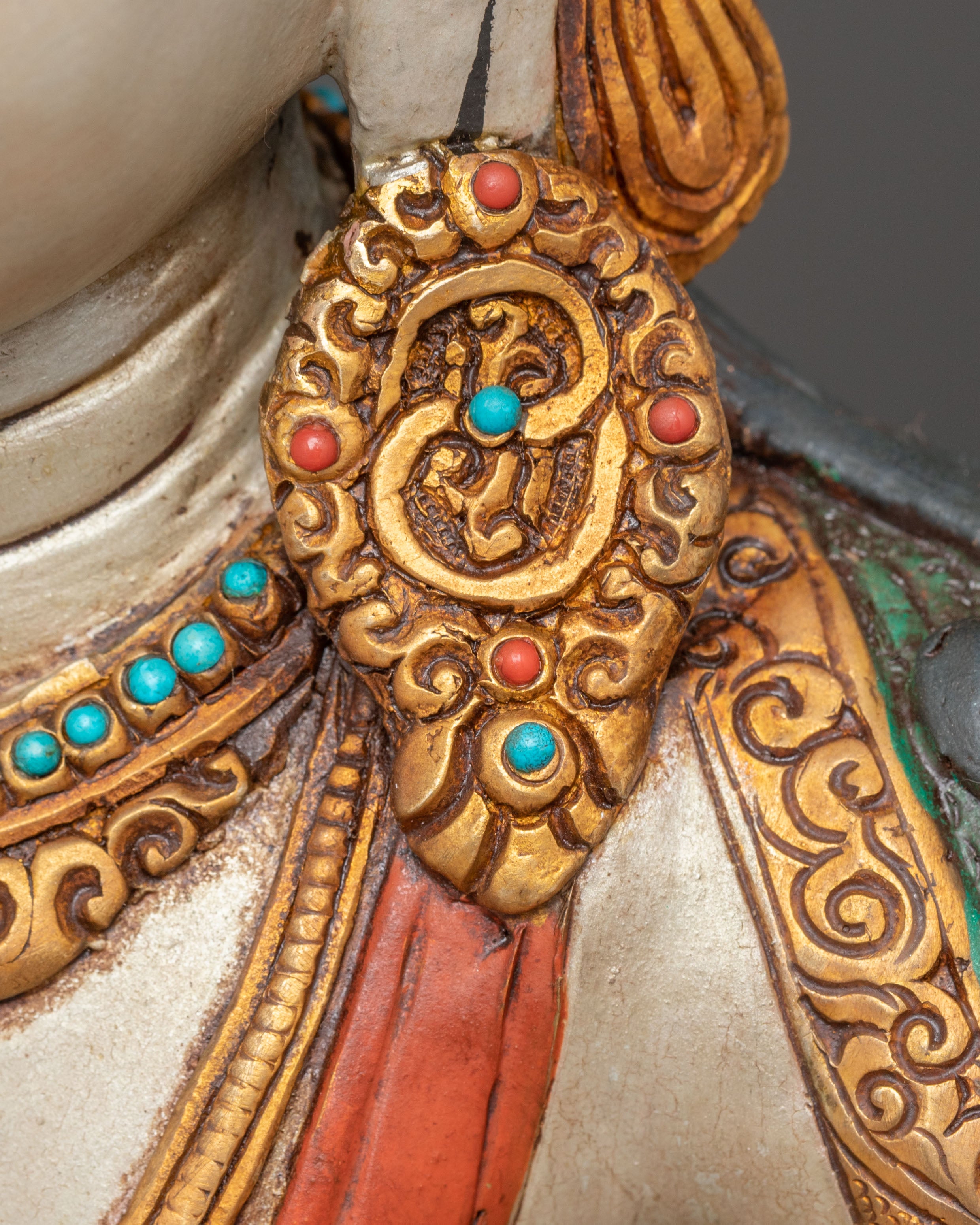 Handcrafted Radiant Statue of Vajrasattva with Consort | Purification and Wisdom