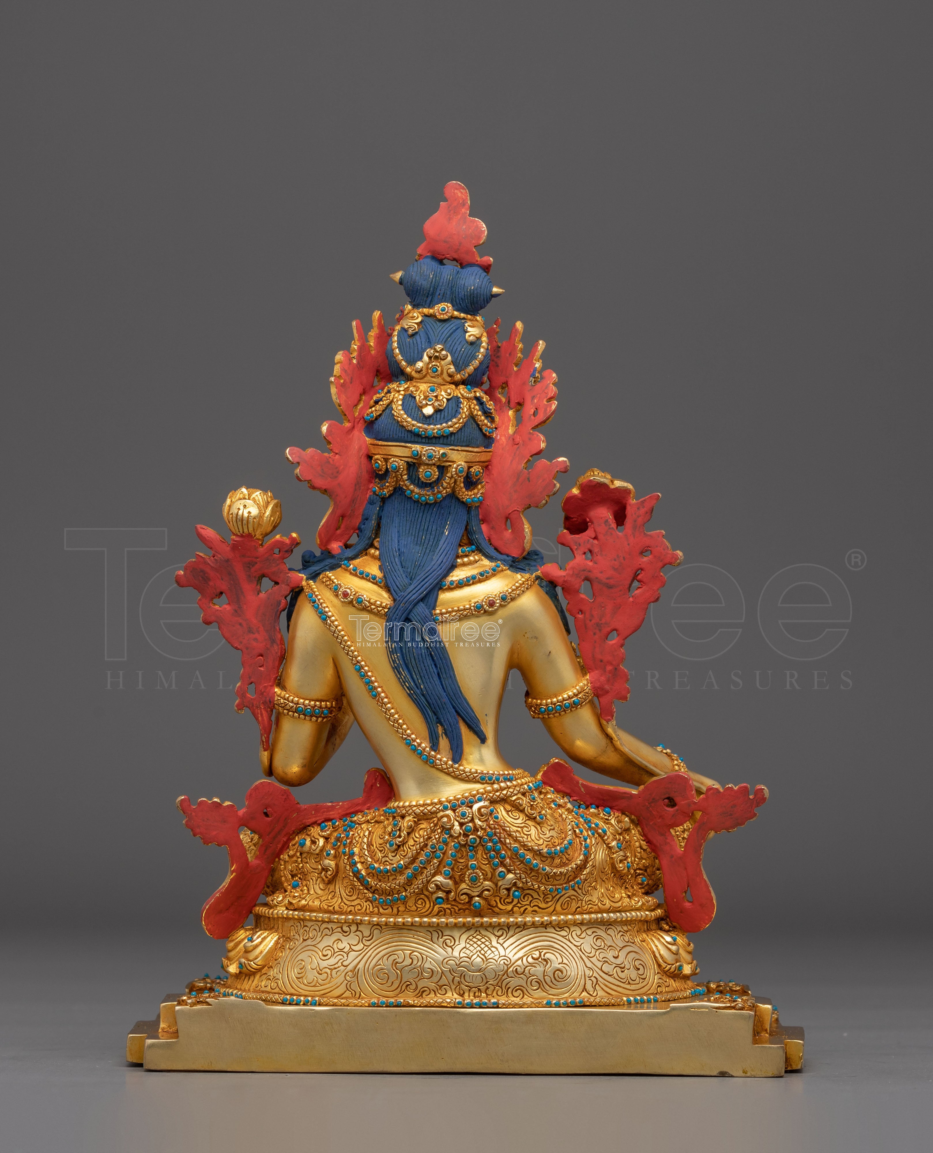 Liberation Mother Green Tara Sculpture from Nepal