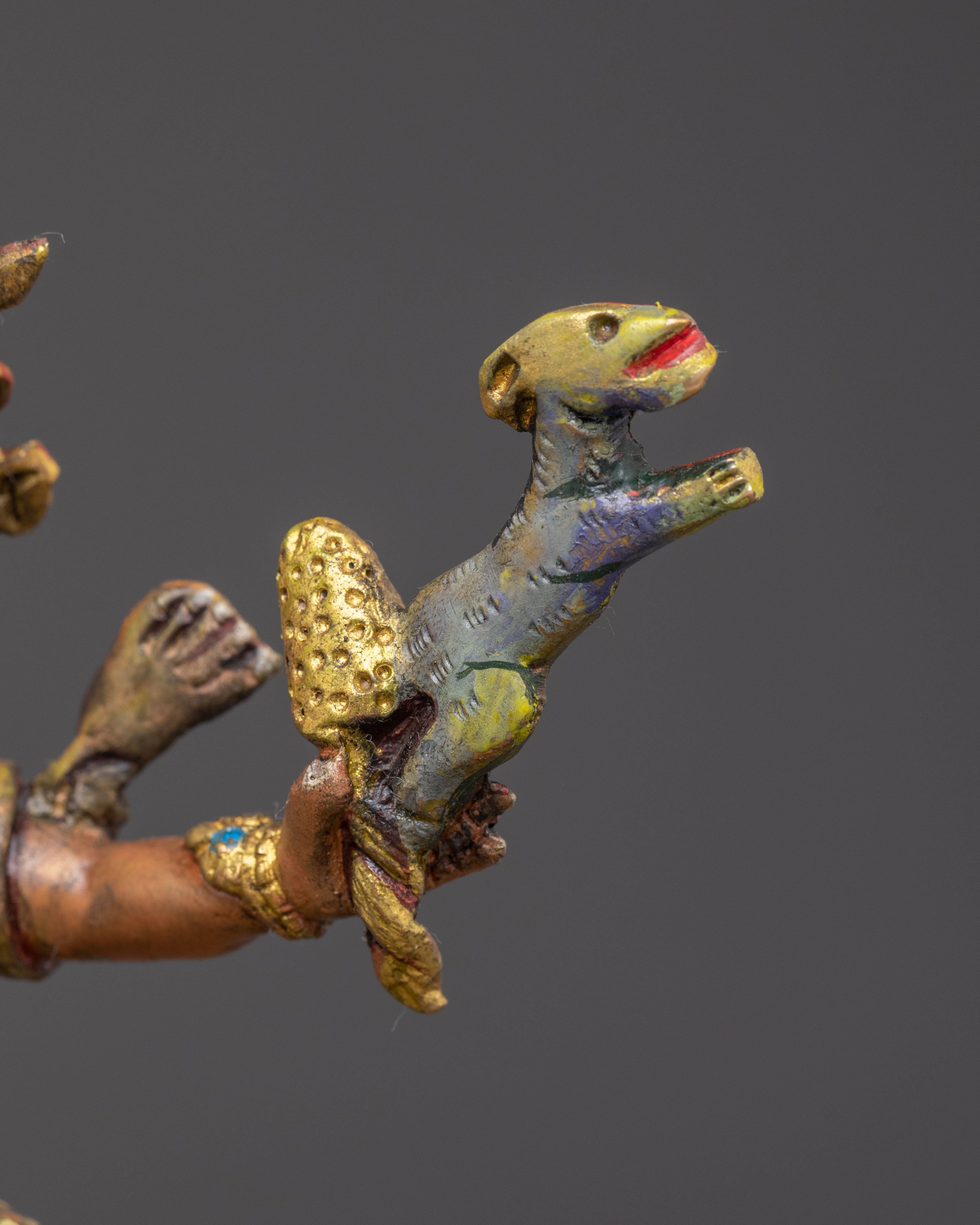 Wrathful Ekajati Statue | Tibetan Protector Deity