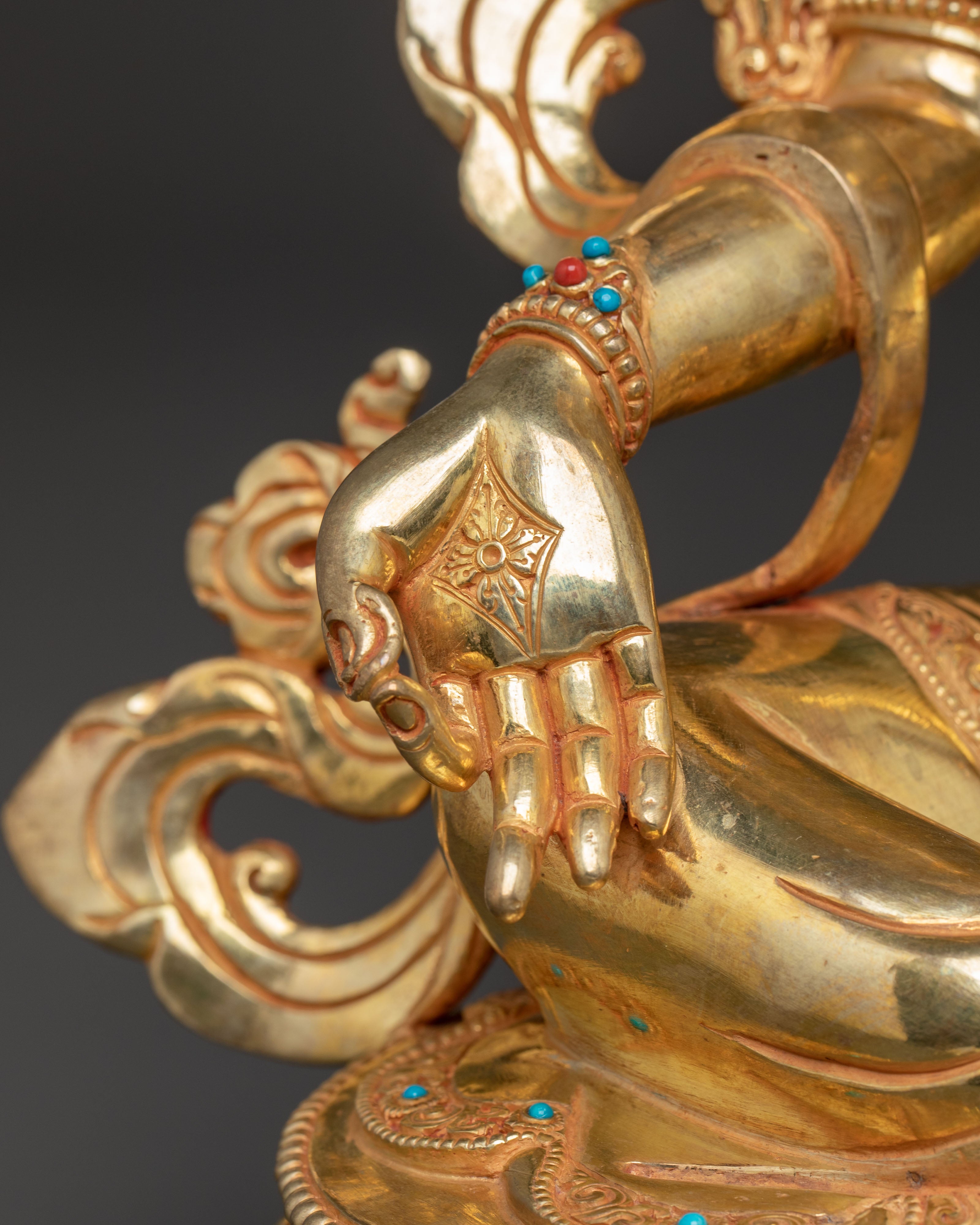 Radiant Statue of Mother Green Tara | Goddess of Compassion