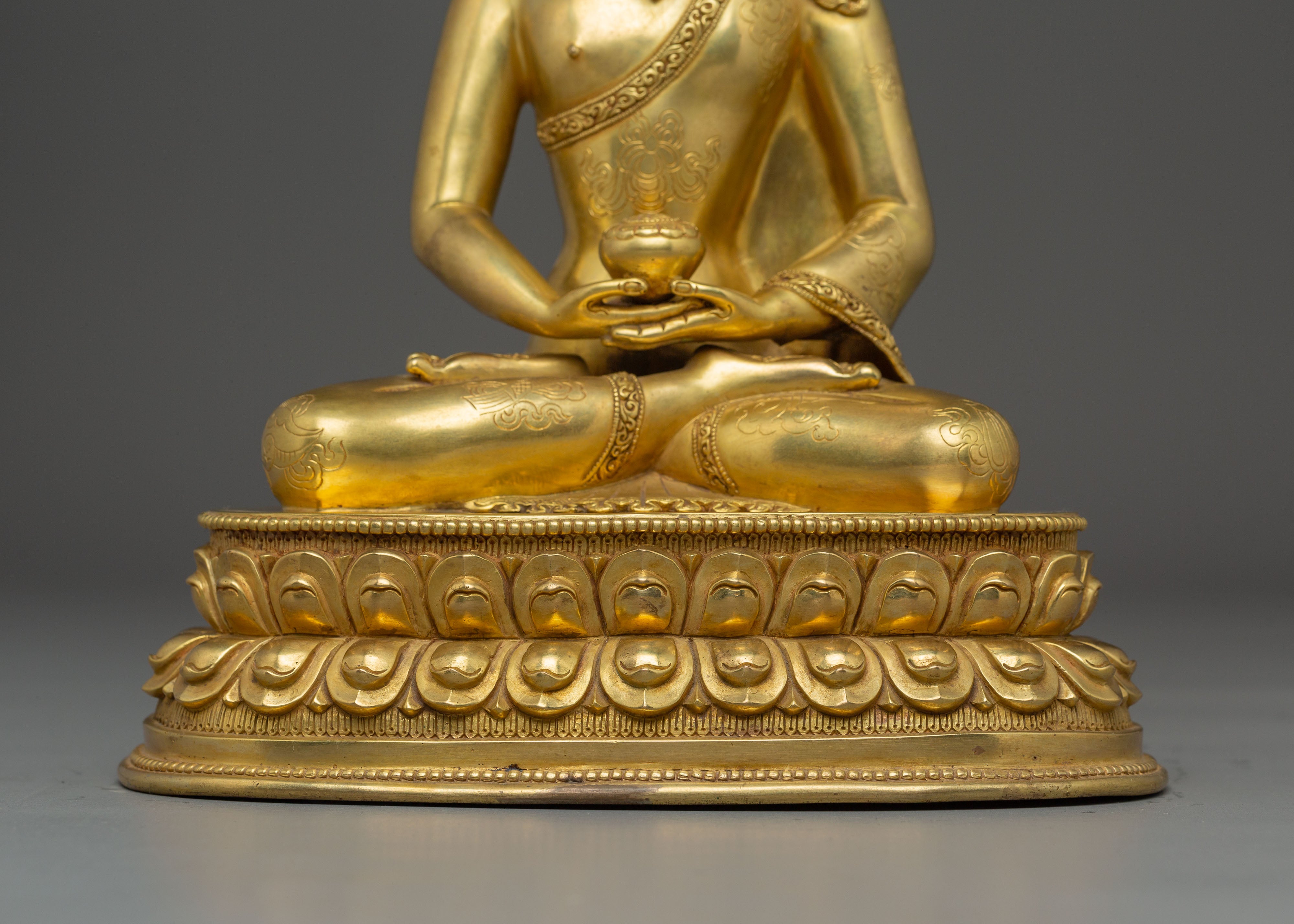 Handmade Pure Land Buddha Dharmakara Statue | Ruler of the Pure Land