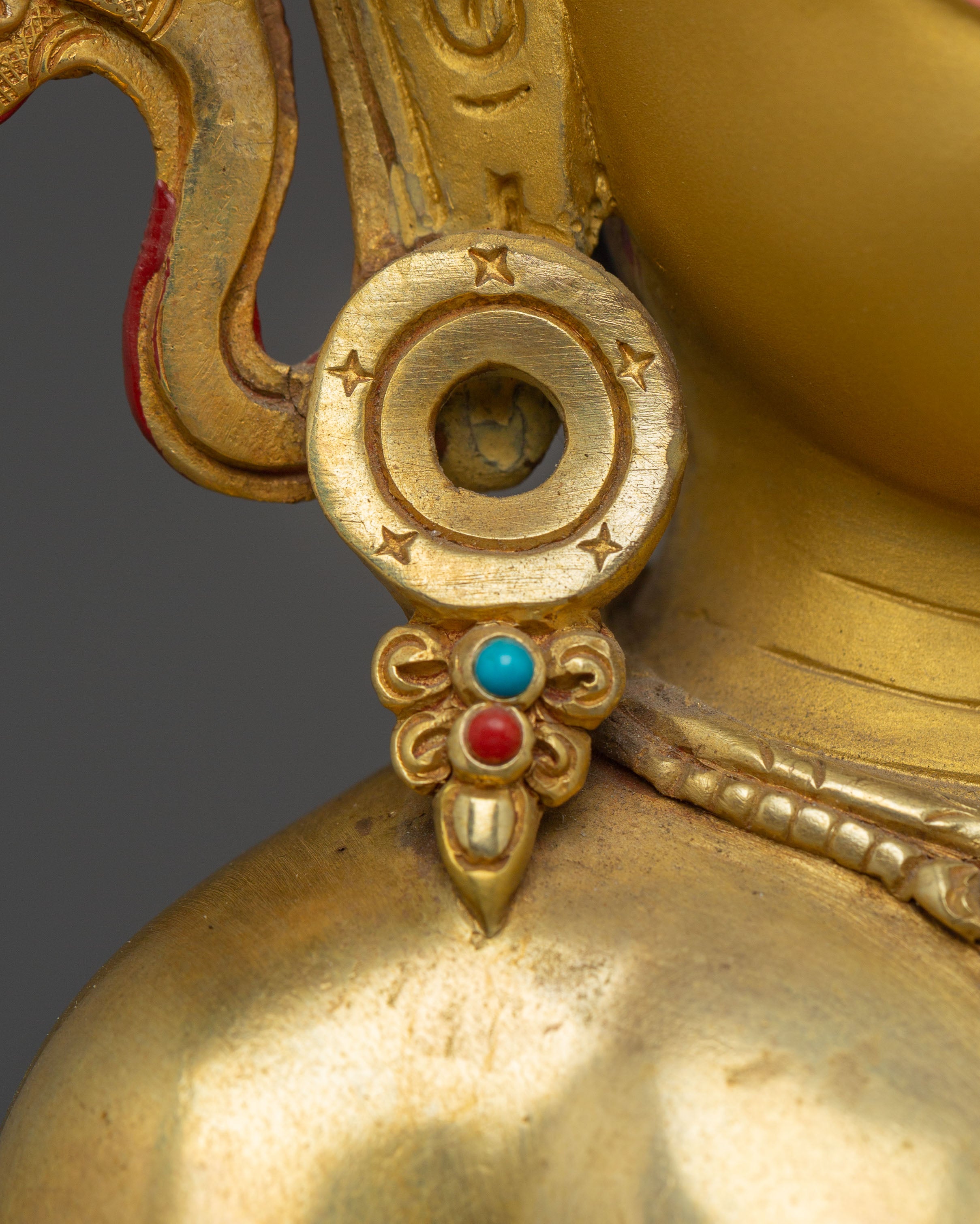 Handmade Pure Land Buddha Dharmakara Statue | Ruler of the Pure Land