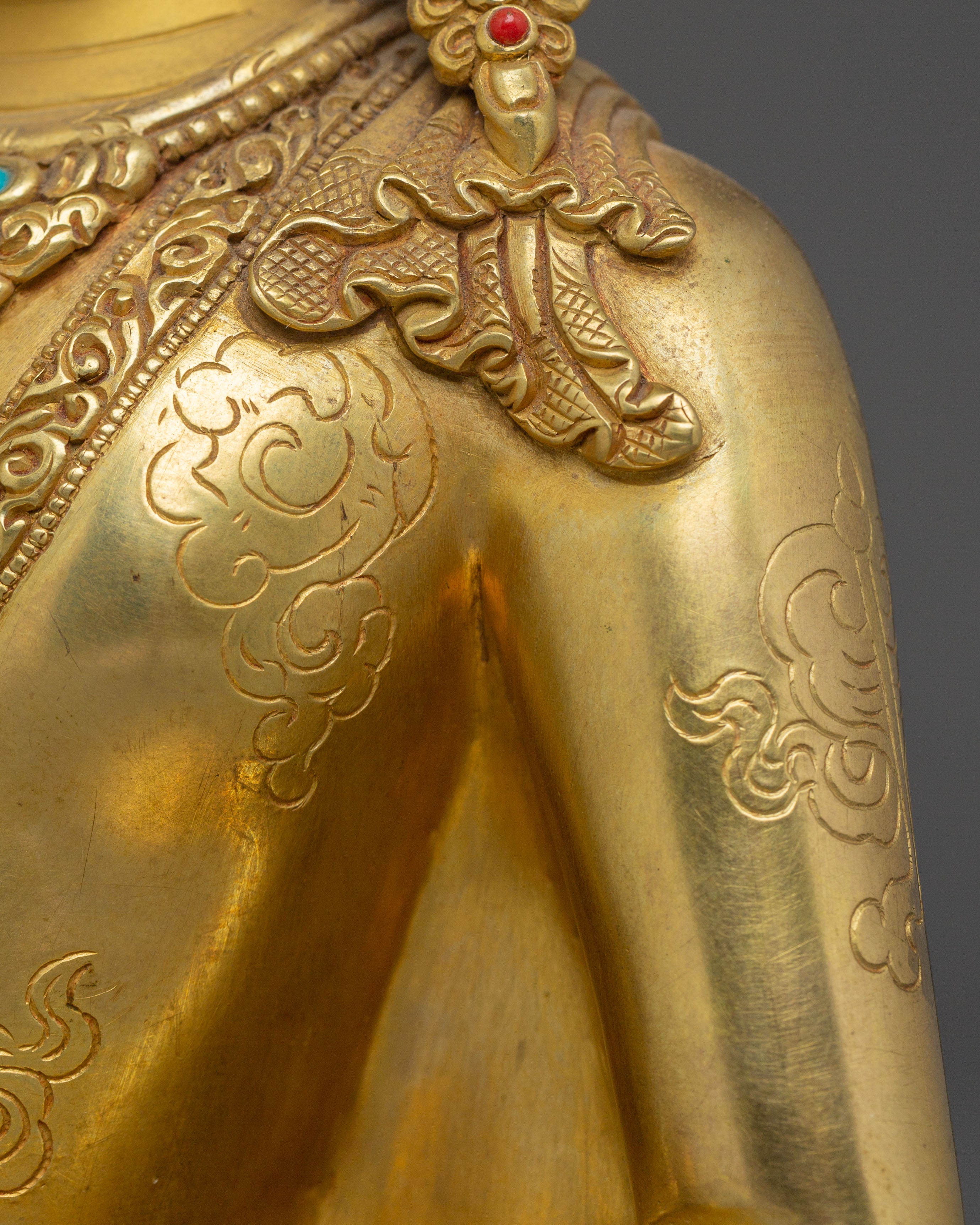 Handmade Pure Land Buddha Dharmakara Statue | Ruler of the Pure Land