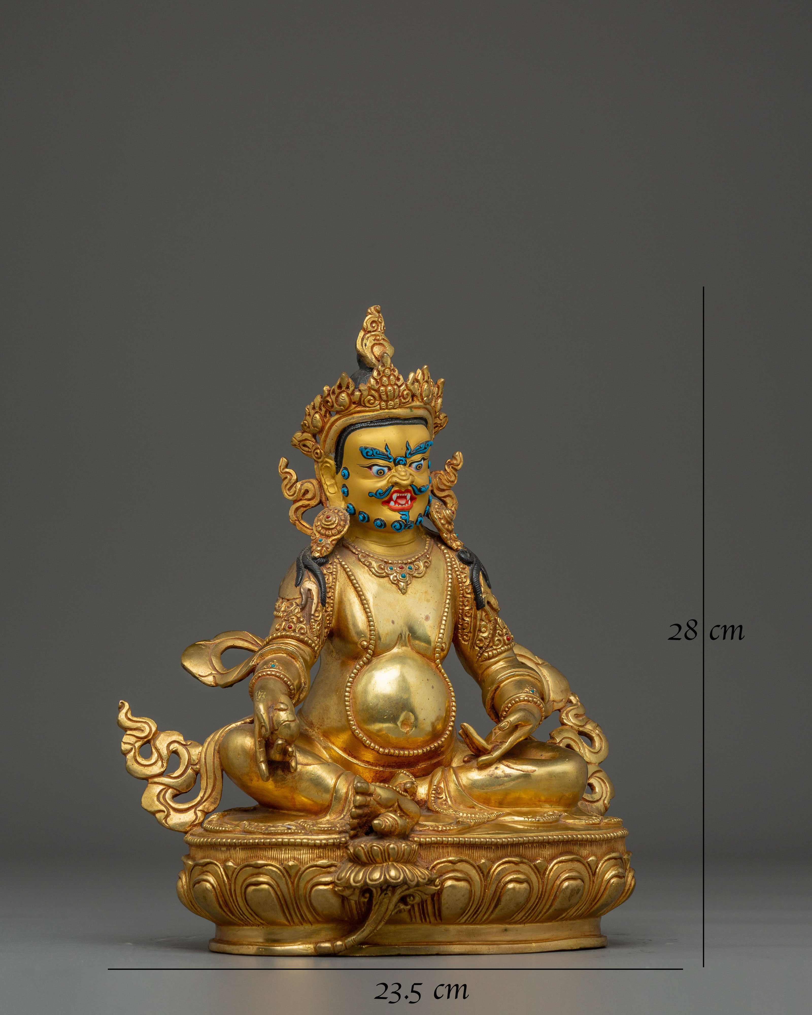 Dzambhala Statue: Abundance and Prosperity