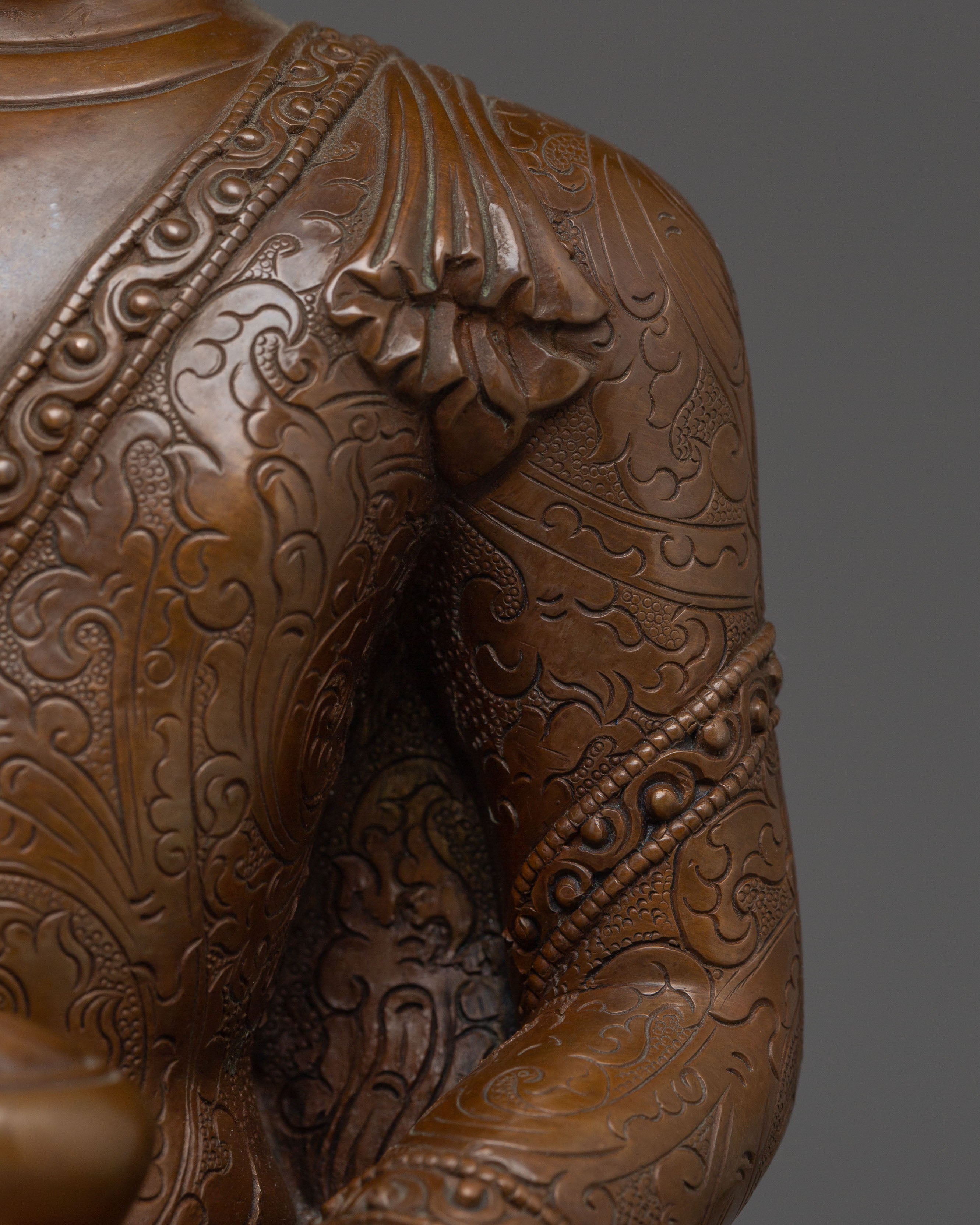 Handcrafted Dharma Icon Buddha Shakyamuni Statue | The Enlightened One