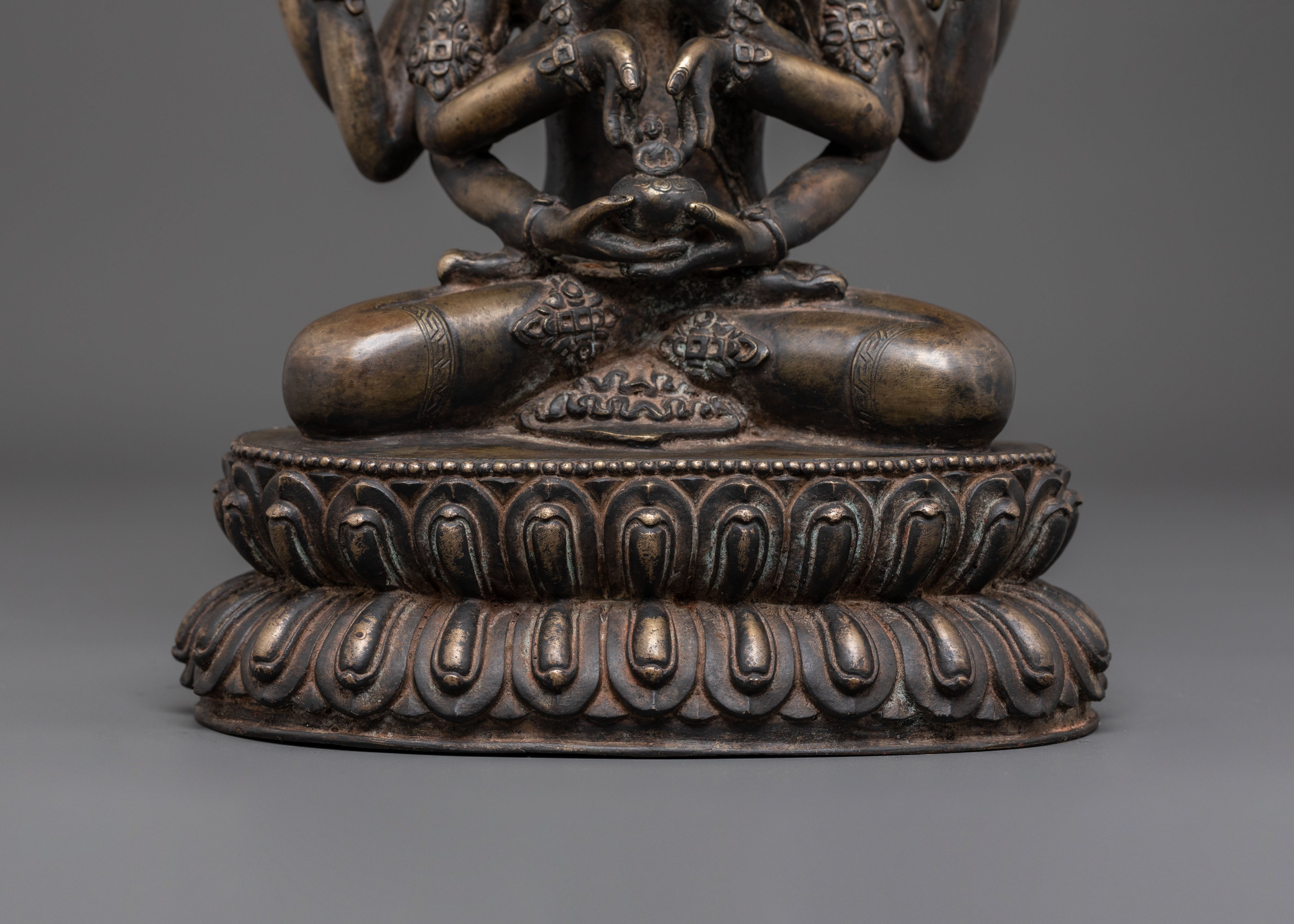 Handmade Statue of Bodhisattva Namashangati | Tibetan Buddhist Statue