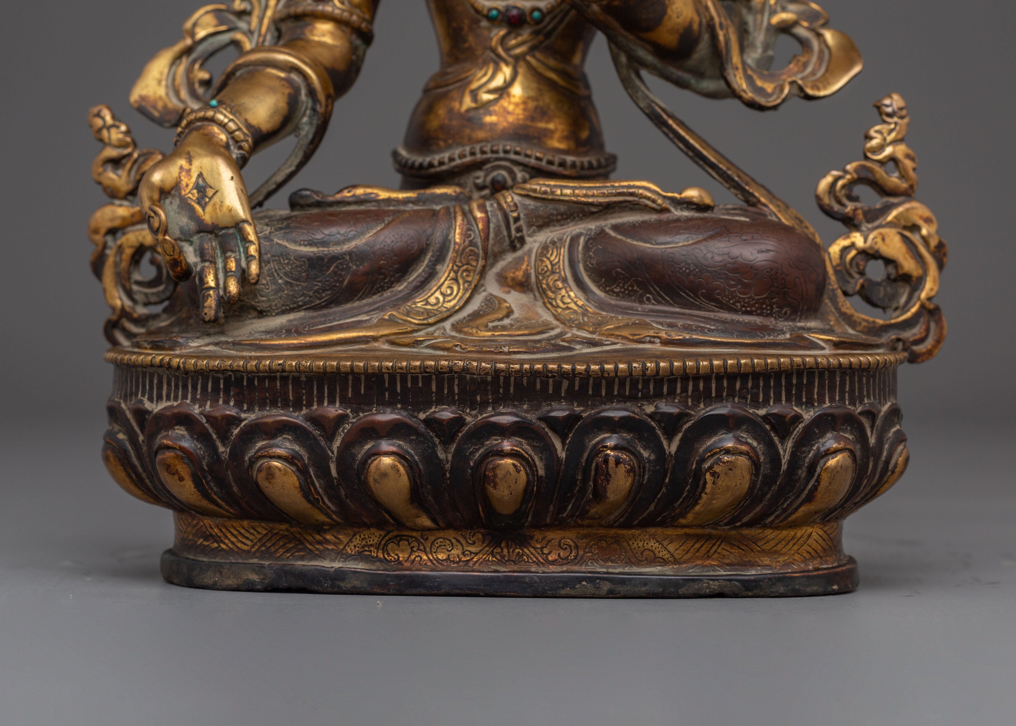 Spiritual Healer White Tara Statue | Symbol of Longevity and Protection