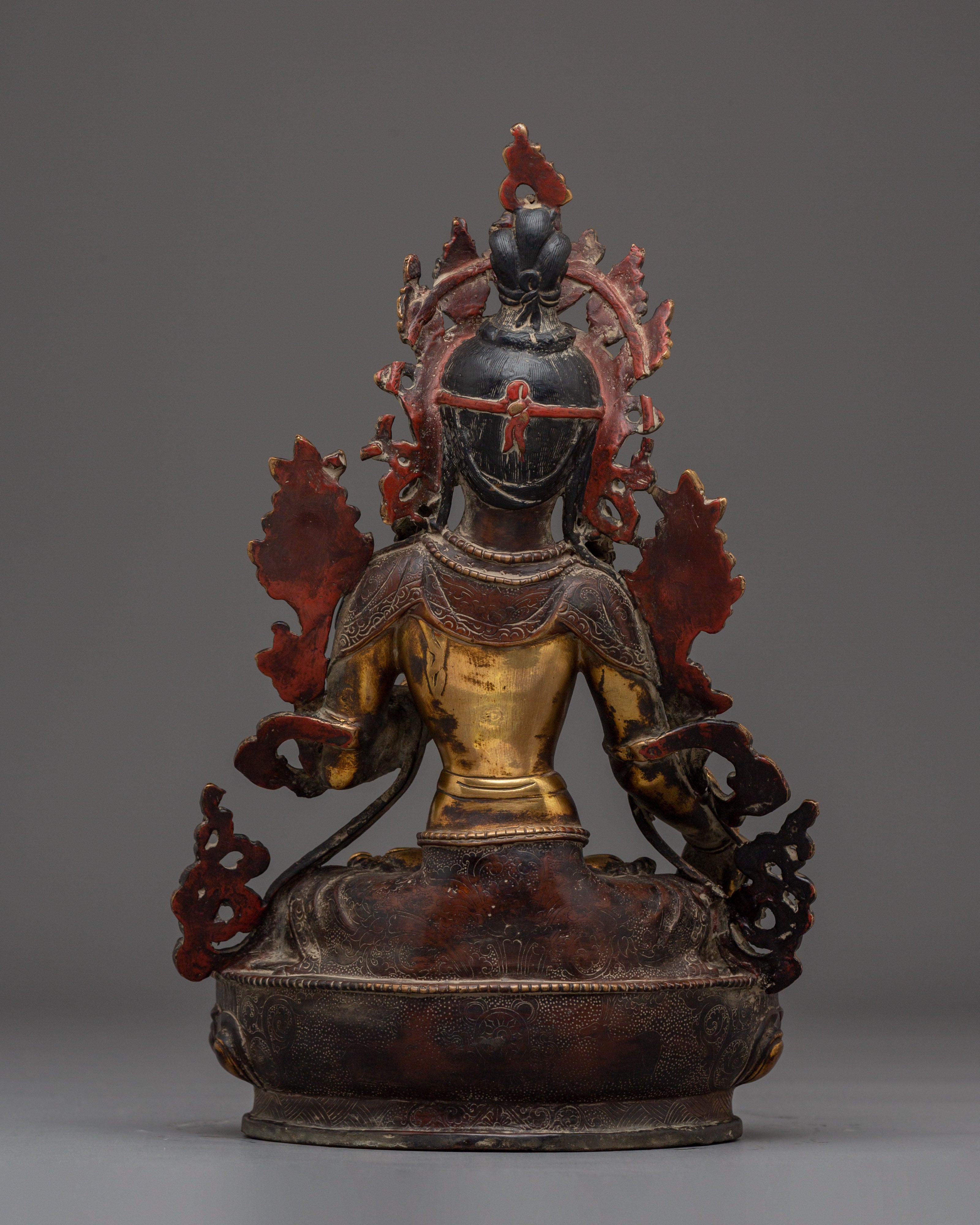 Spiritual Healer White Tara Statue | Symbol of Longevity and Protection