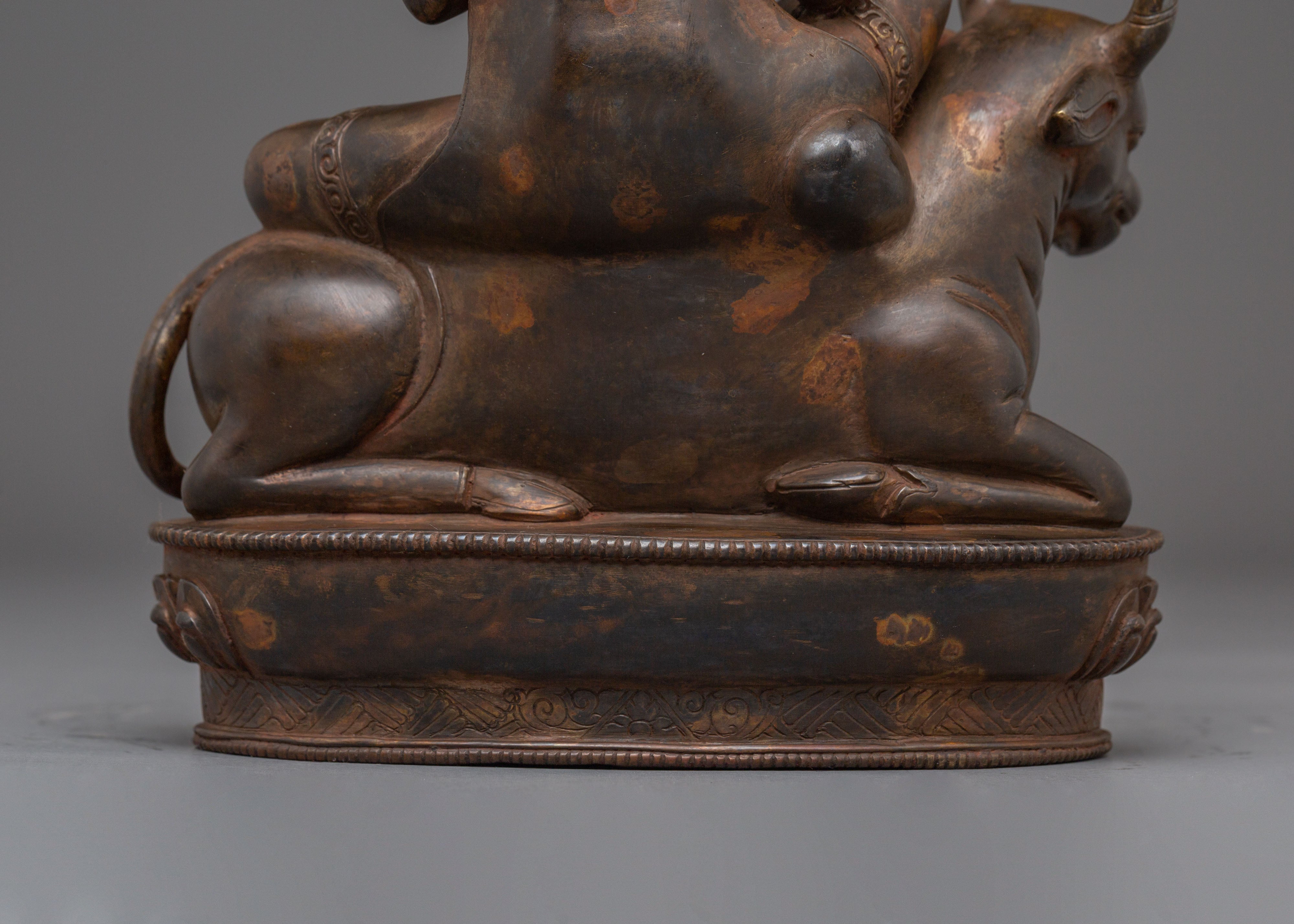 Handmade Copper Statue of Goddess Tara | Divine Feminine Energy