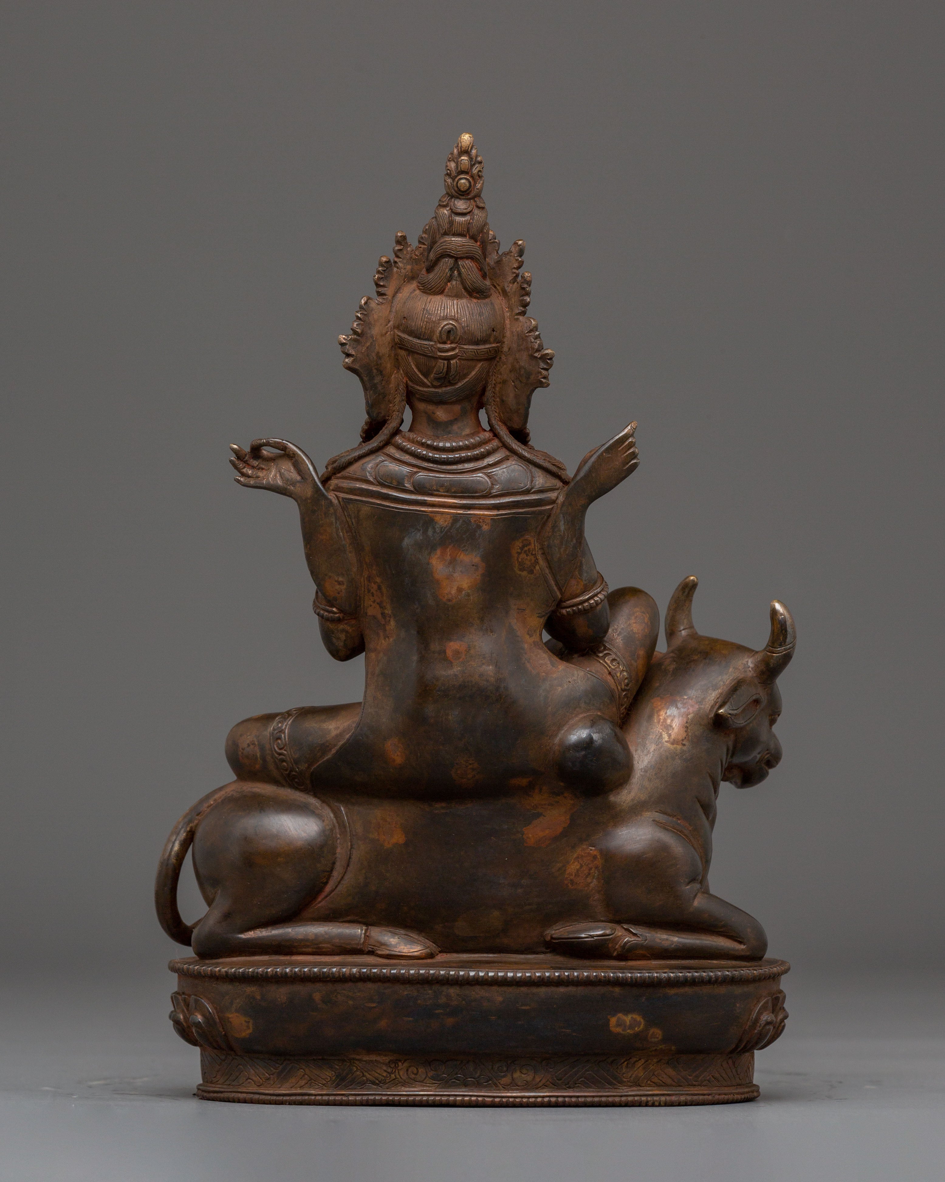 Handmade Copper Statue of Goddess Tara | Divine Feminine Energy