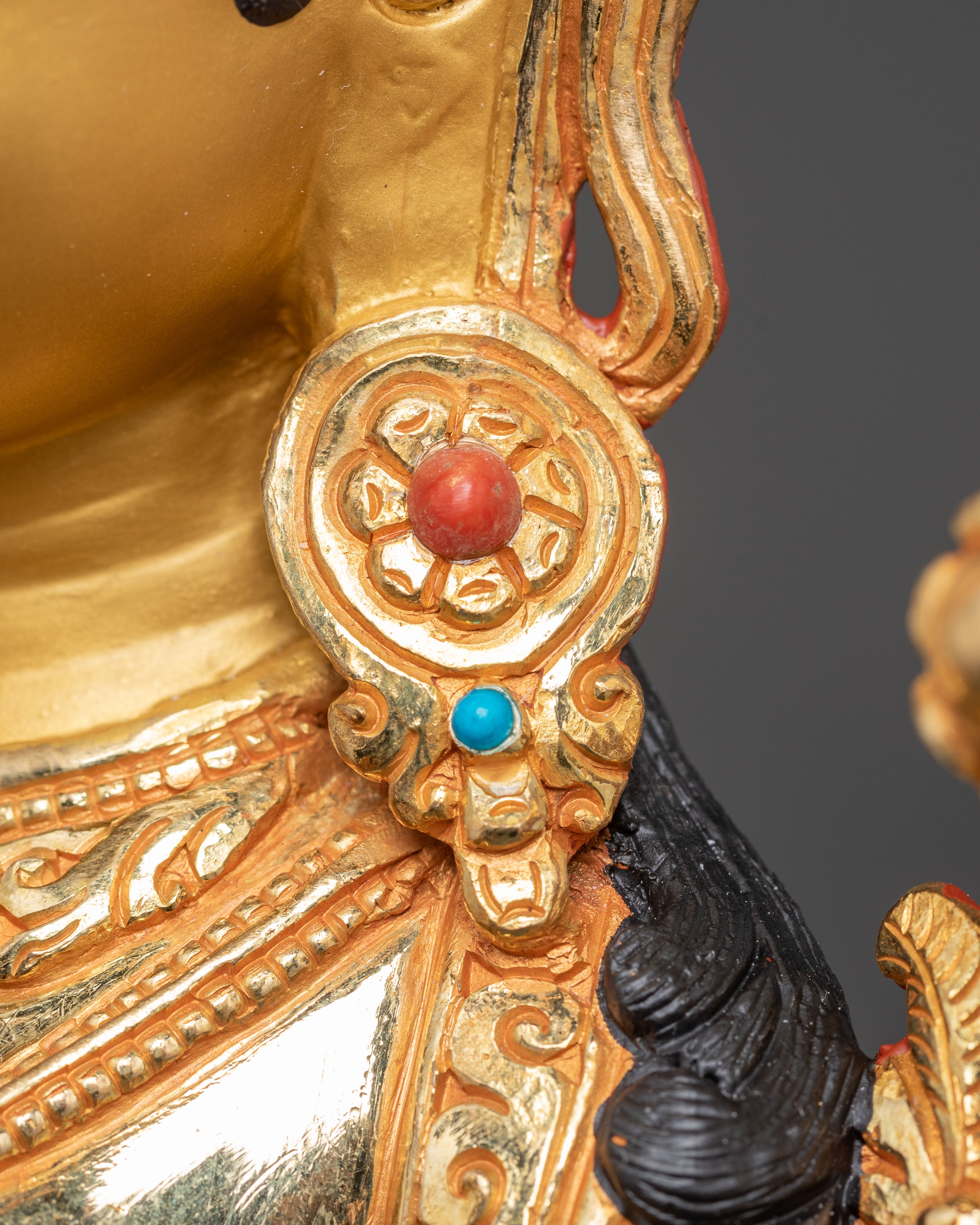 Statue of Green Tara: Compassion and Active Protection