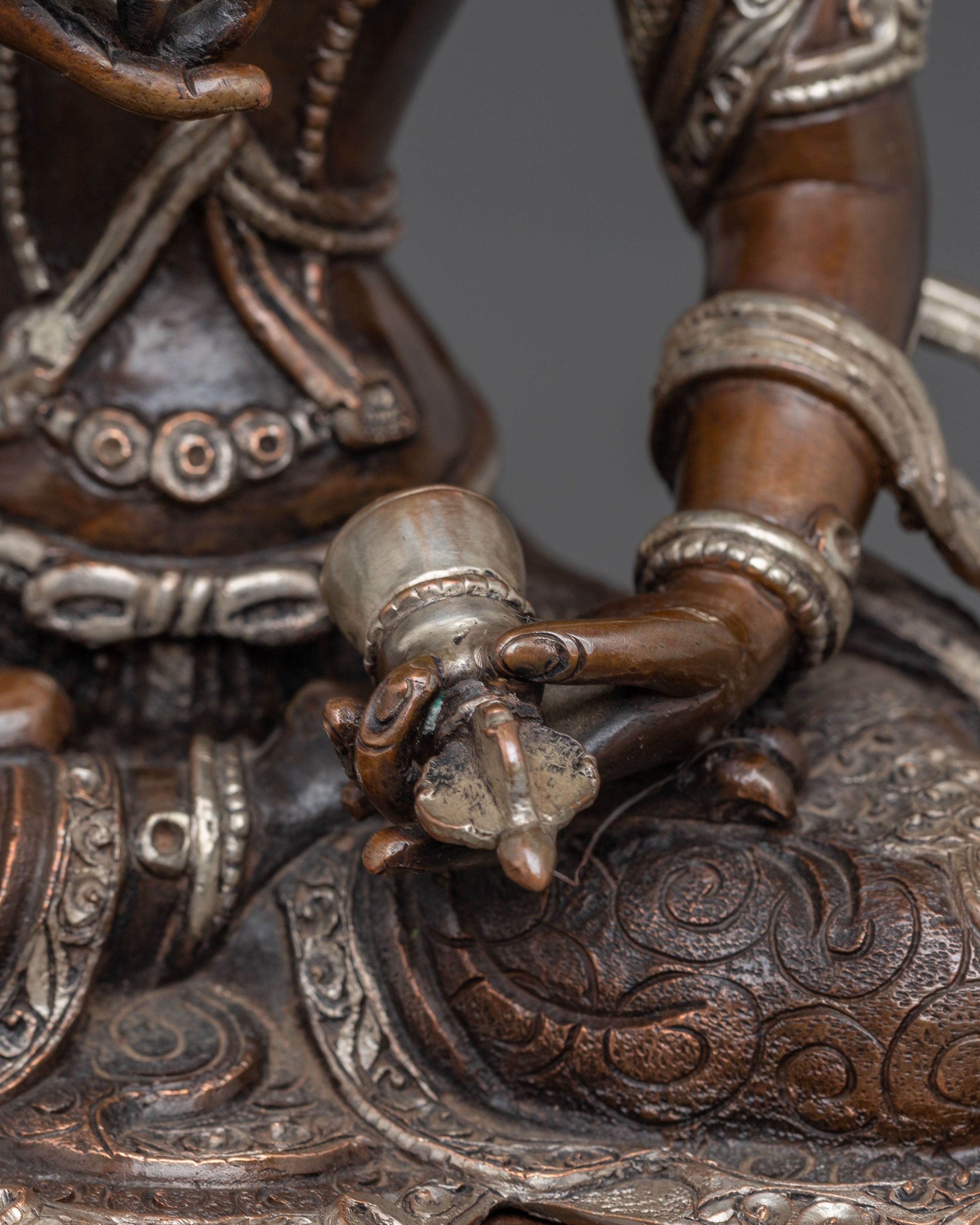 Handmade Statue of Vajrasattva | Buddhist Purification Symbol