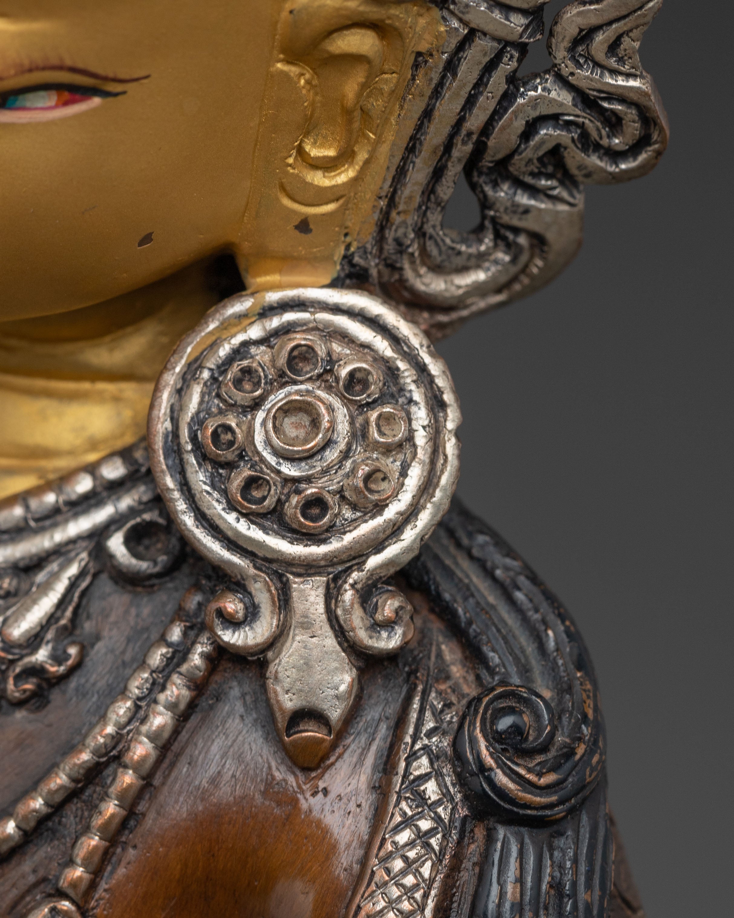 Handmade Statue of Vajrasattva | Buddhist Purification Symbol