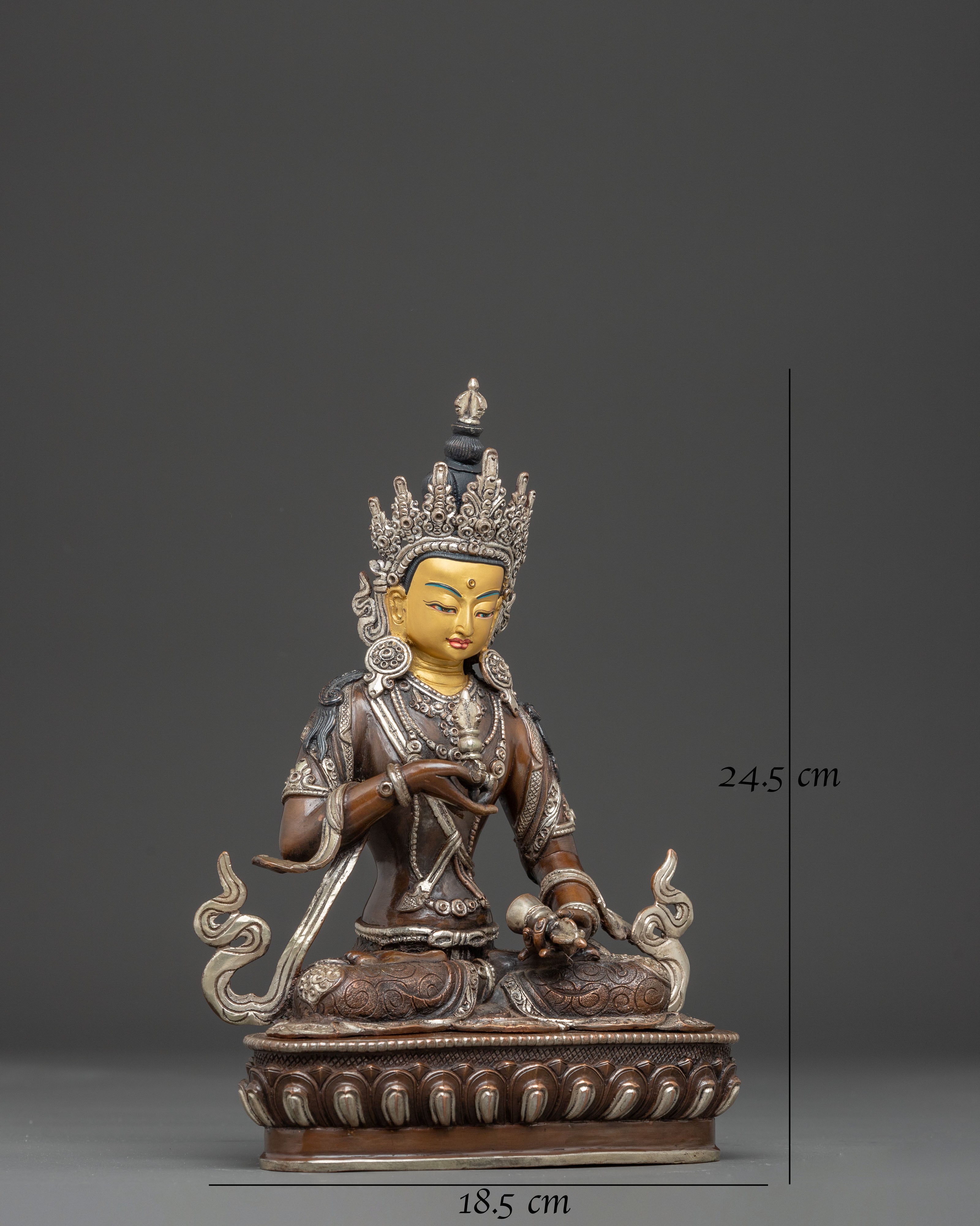 Handmade Statue of Vajrasattva | Buddhist Purification Symbol