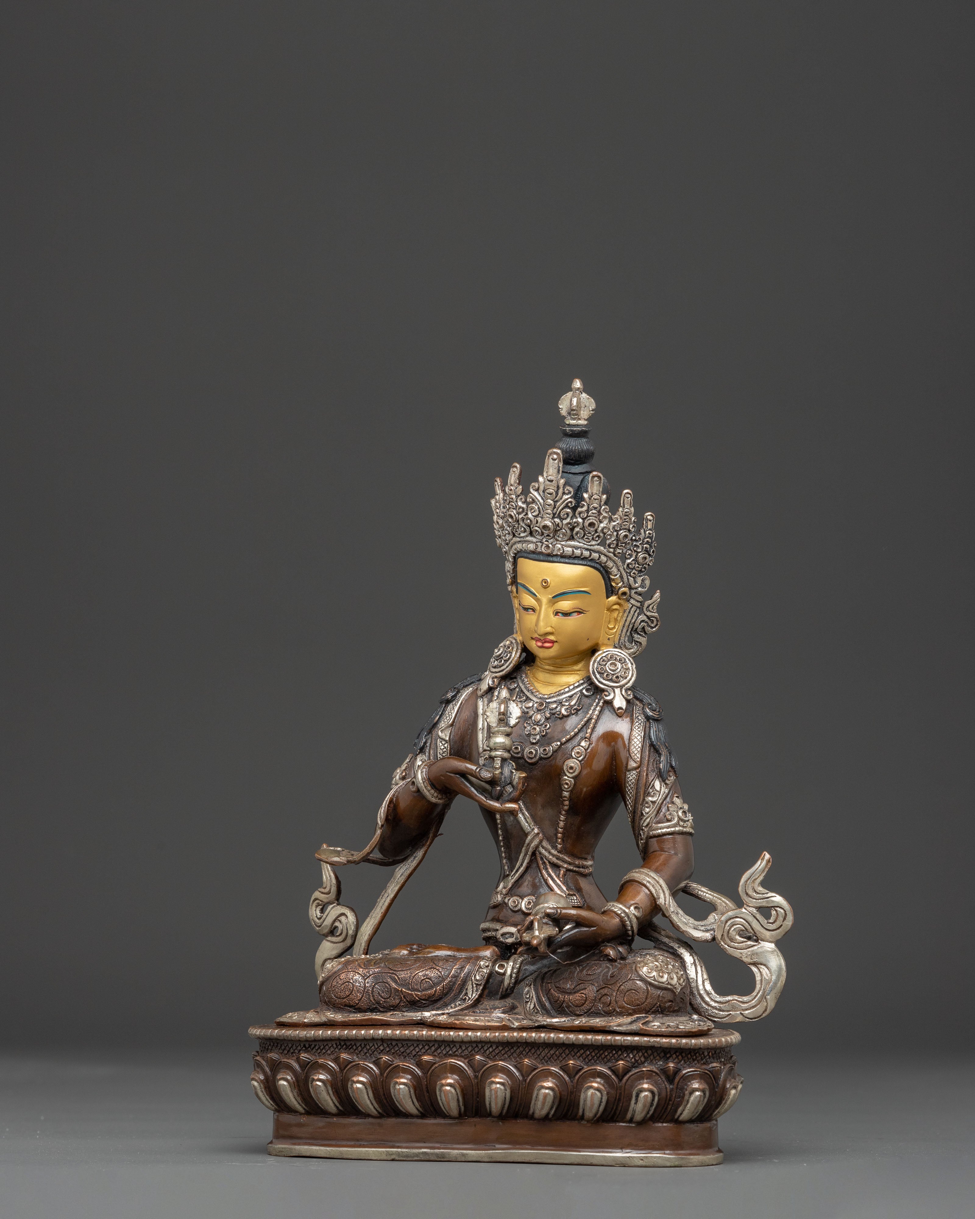 Handmade Statue of Vajrasattva | Buddhist Purification Symbol
